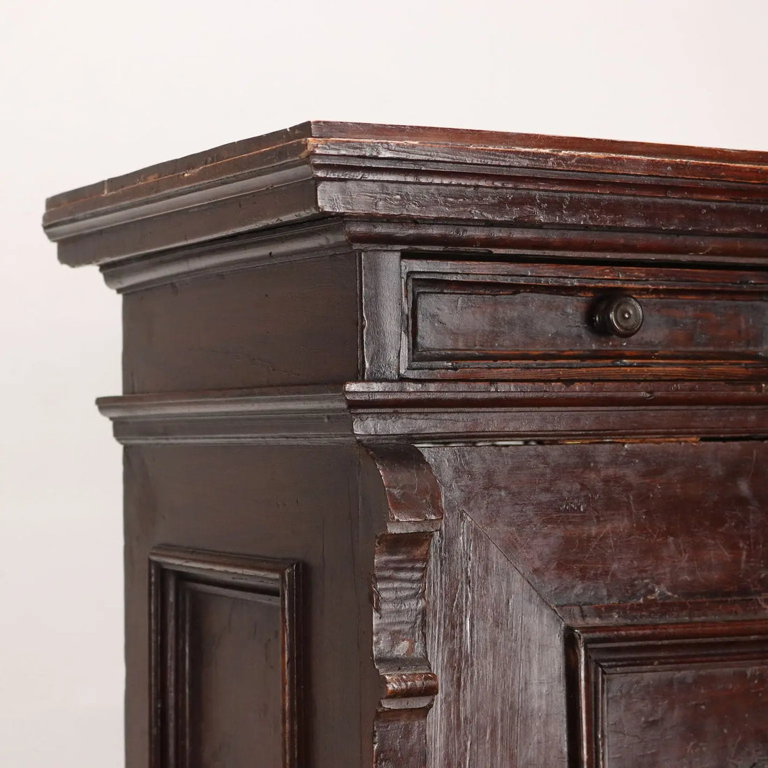 Antique Neo-Renaissance Cabinet Wood Italy XIX-XX Century - Italy, Late XIX-Early XX Century | Antiques | Drop-Leaf Secretaire & Secretaire