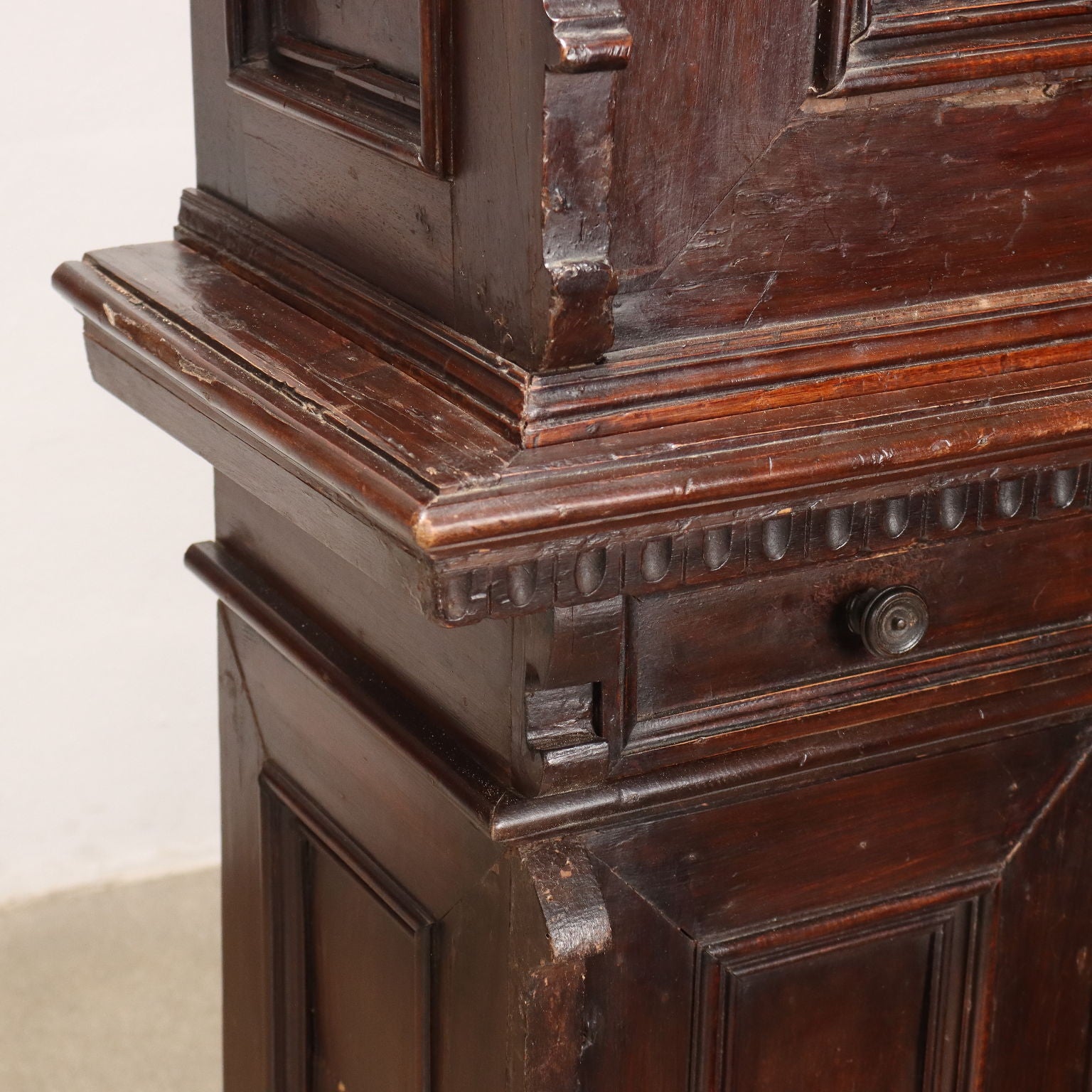 Antique Neo-Renaissance Cabinet Wood Italy XIX-XX Century - Italy, Late XIX-Early XX Century | Antiques  Drop-Leaf Secretaire & Secretaire