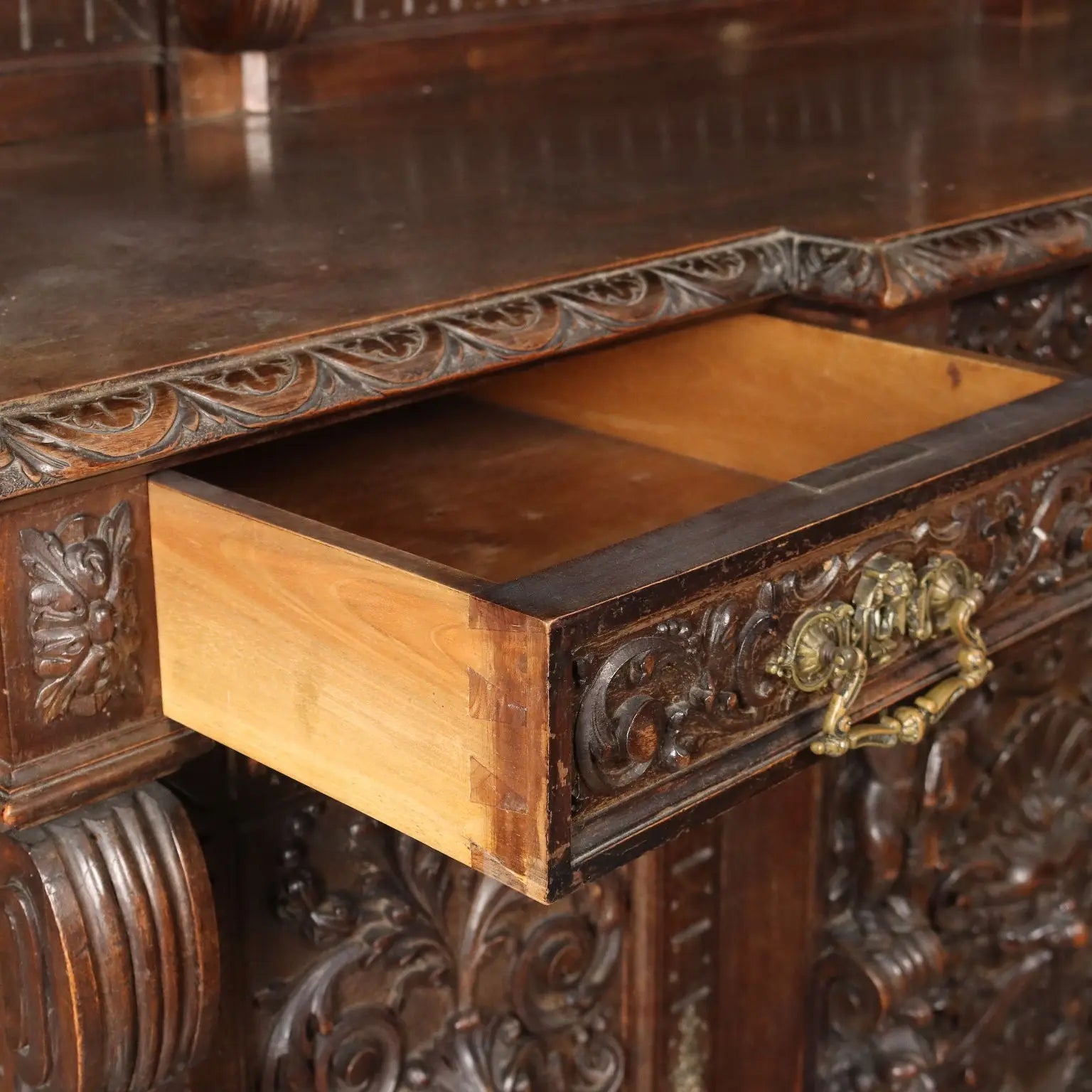 Double-Body Sideboard Neo-Renaissance - Italy 19th Century