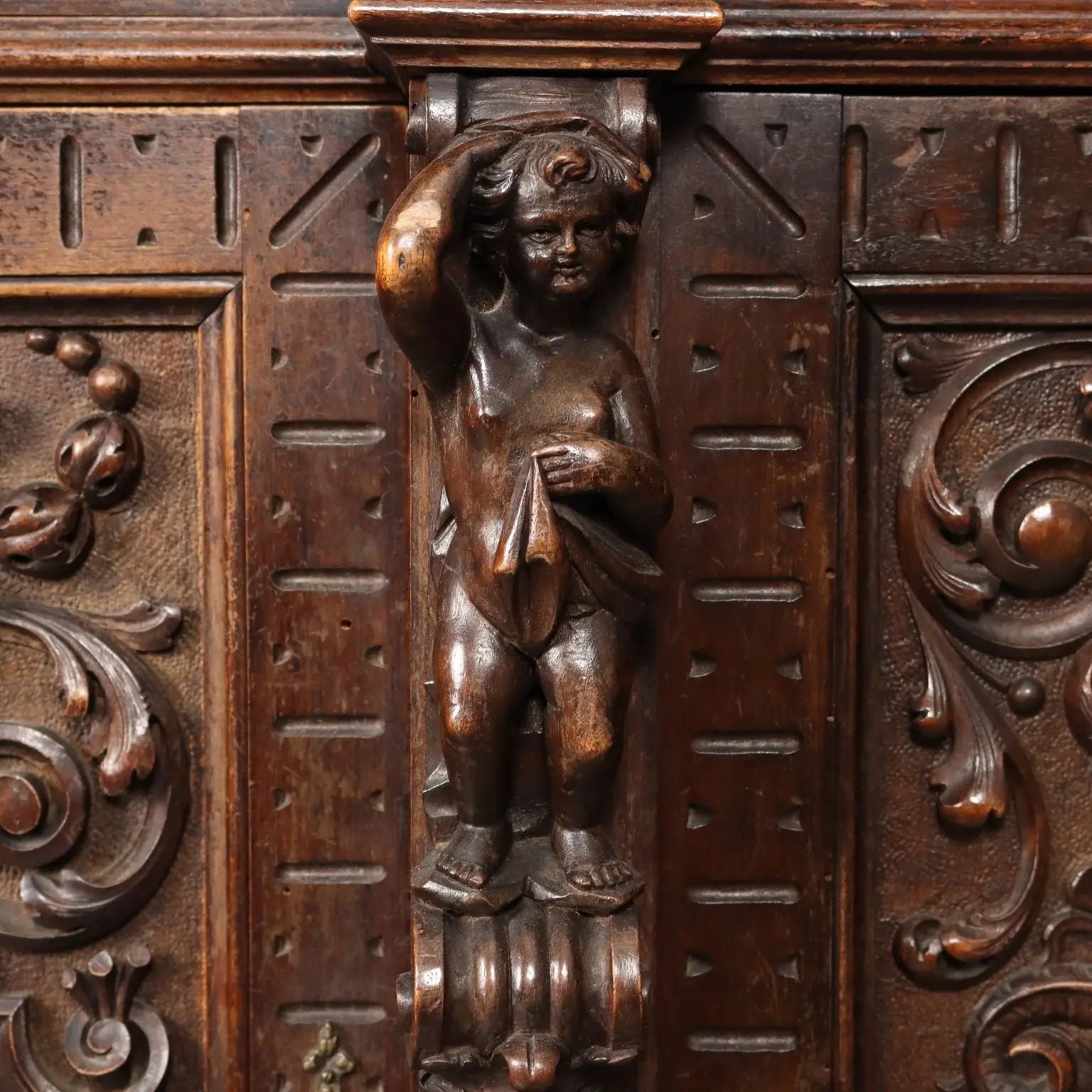Double-Body Sideboard Neo-Renaissance - Italy 19th Century