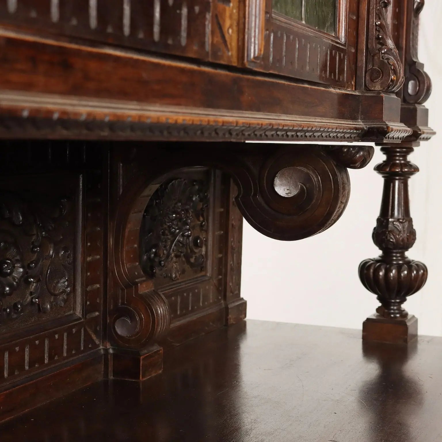 Double-Body Sideboard Neo-Renaissance - Italy 19th Century