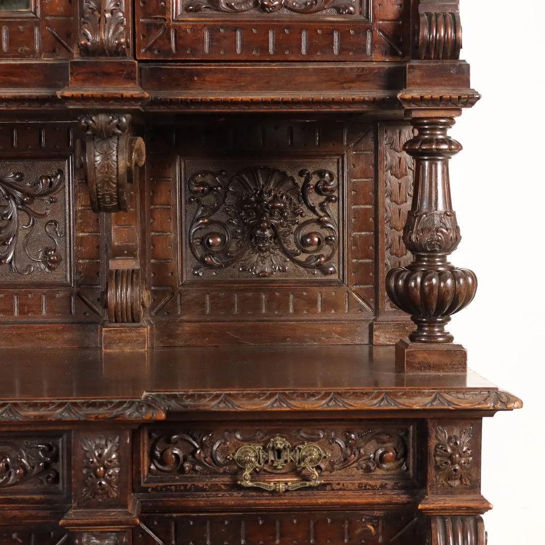Double-Body Sideboard Neo-Renaissance - Italy 19th Century