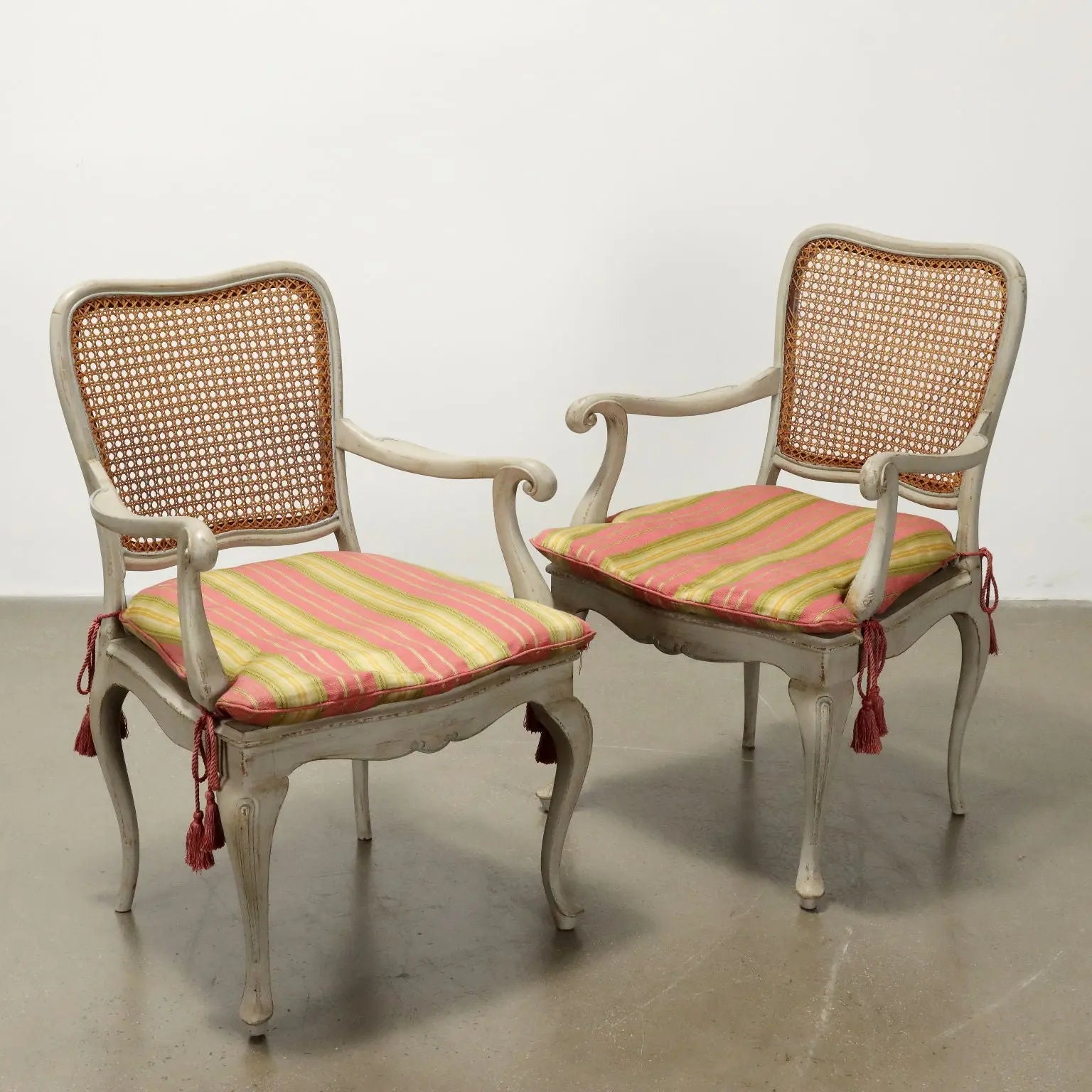 Antique Armchairs Baroque Style Lacquered Wood XX Century - Early 900s, Italy | Antiques | Seating