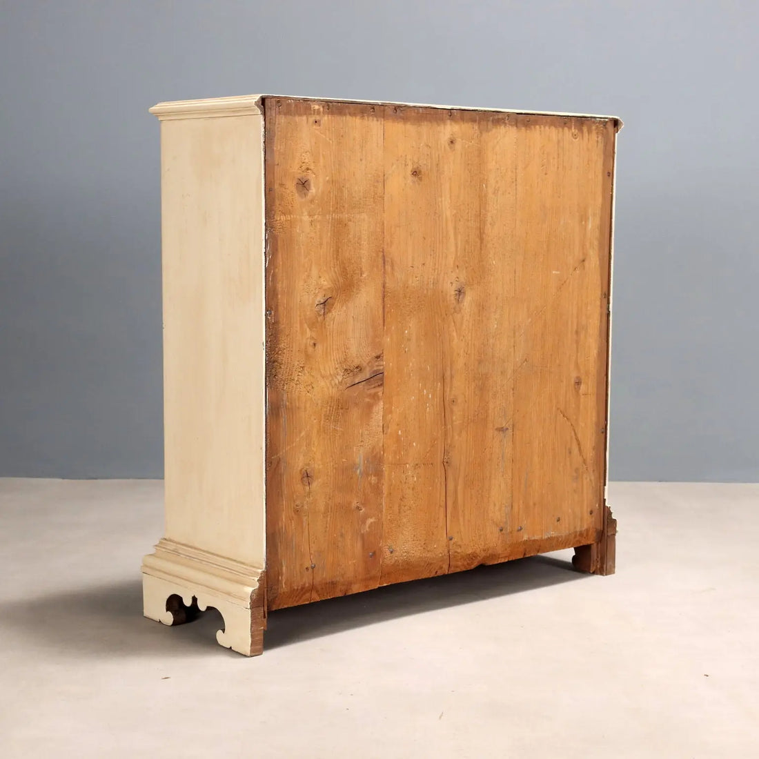 Antique Cupboard Walnut Tiles Italy XX Century - Bookcase | Antiques | Bookcases & Showcases