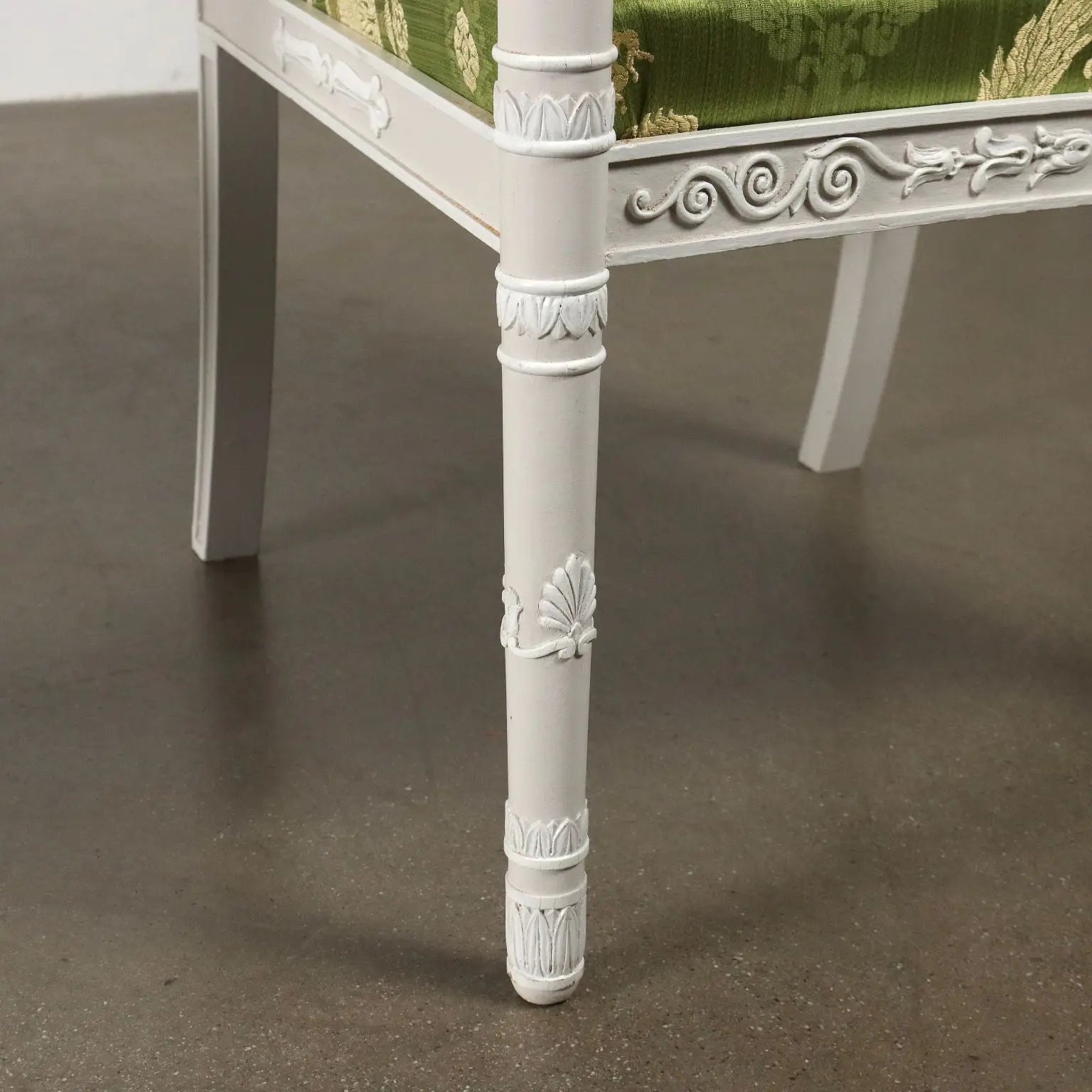 Antique Armchairs Lacquered Wood Decorations Italy XX Century - Italy, XX Century | Antiques | Seating