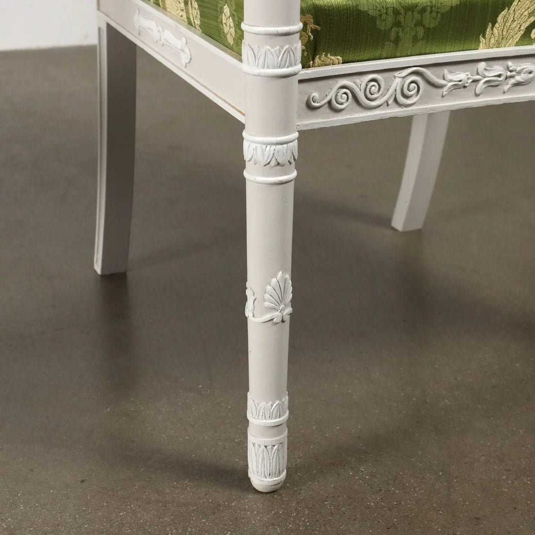 Antique Armchairs Lacquered Wood Decorations Italy XX Century - Italy, XX Century | Antiques | Seating