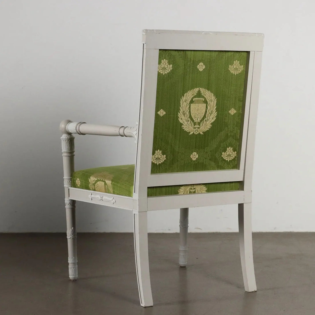 Antique Armchairs Lacquered Wood Decorations Italy XX Century - Italy, XX Century | Antiques | Seating