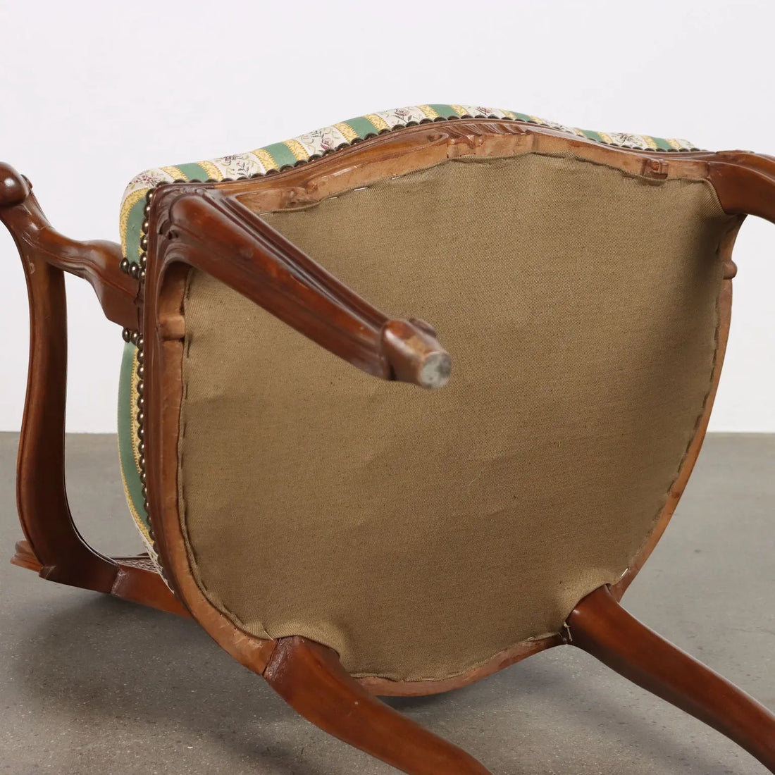 Pair of Barocchetto Walnut Armchairs