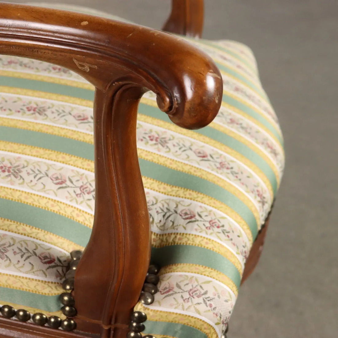 Pair of Barocchetto Walnut Armchairs