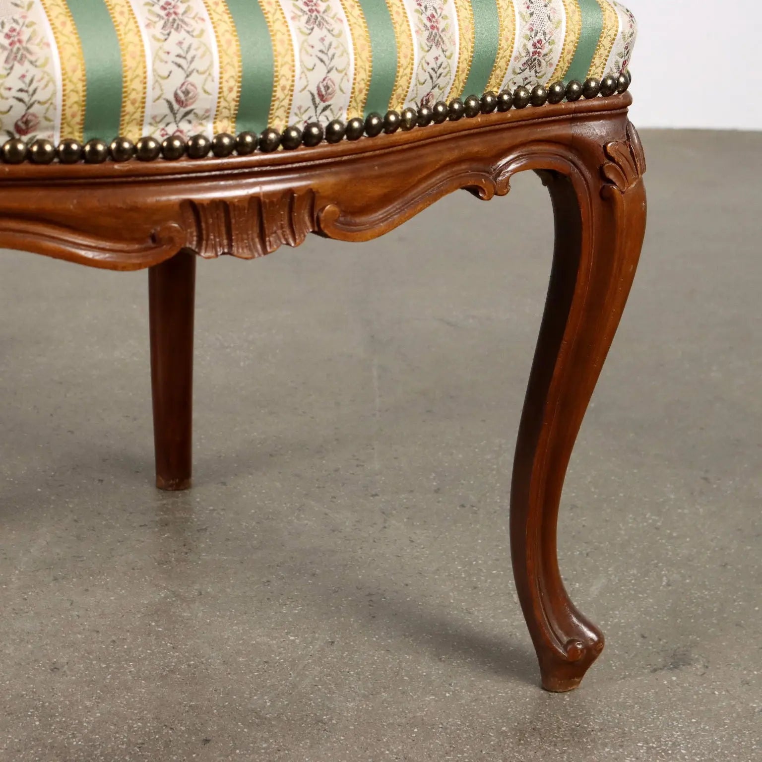Pair of Barocchetto Walnut Armchairs