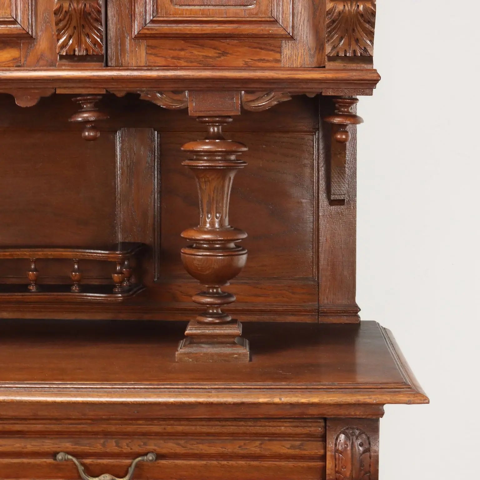 Neo-Renaissance Oak Sideboard - France 19th Century