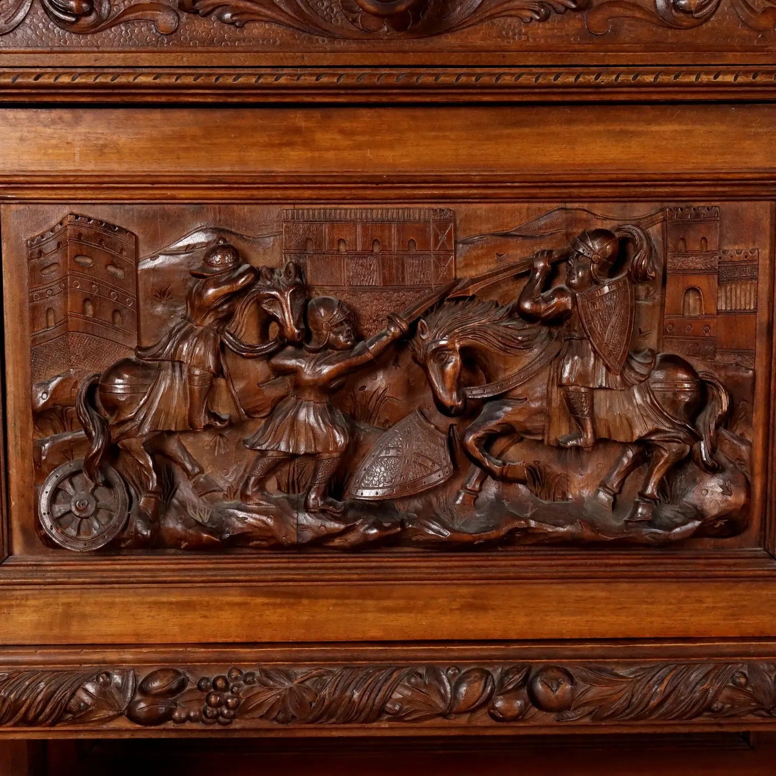 Antique Cupboard Neo-Baroque Style Walnut XX Century - Italy, Early XX Century | Antiques | Cupboards