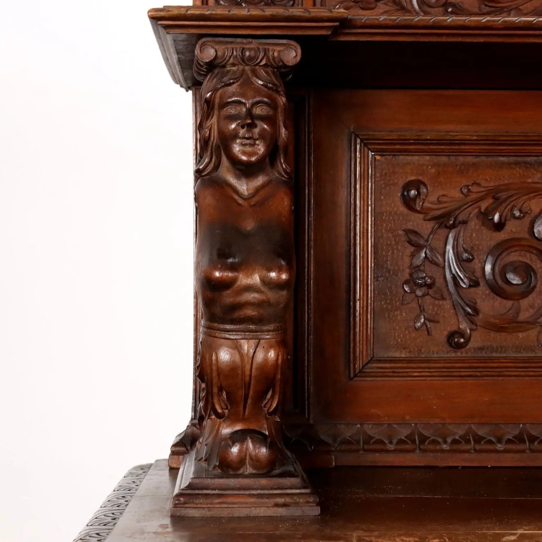 Antique Cupboard Neo-Baroque Style Walnut XX Century - Italy, Early XX Century | Antiques | Cupboards