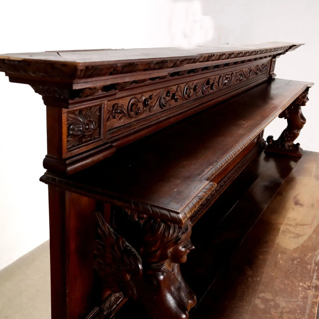 Antique Cupboard Neo-Baroque Style Walnut XX Century - Italy, Early XX Century | Antiques | Cupboards