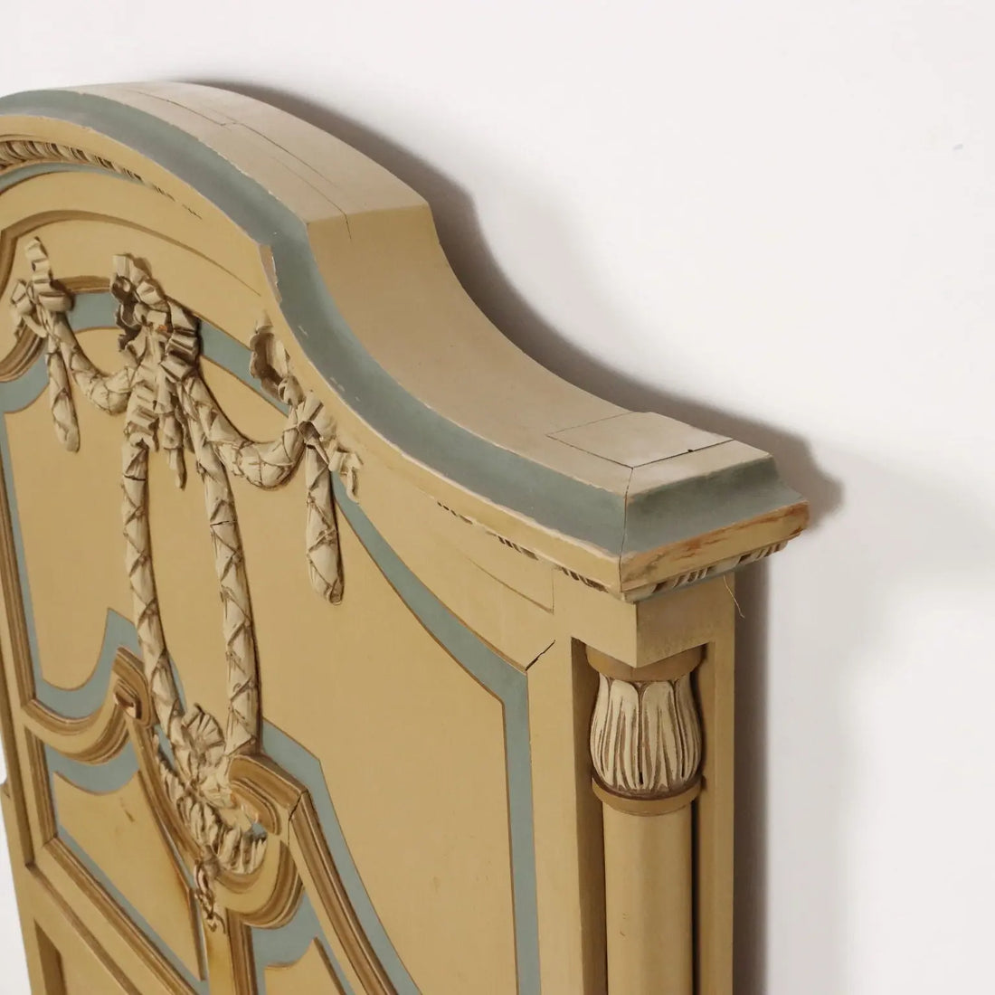 Neoclassical Bed in Lacquered Beech - Early 20th Century