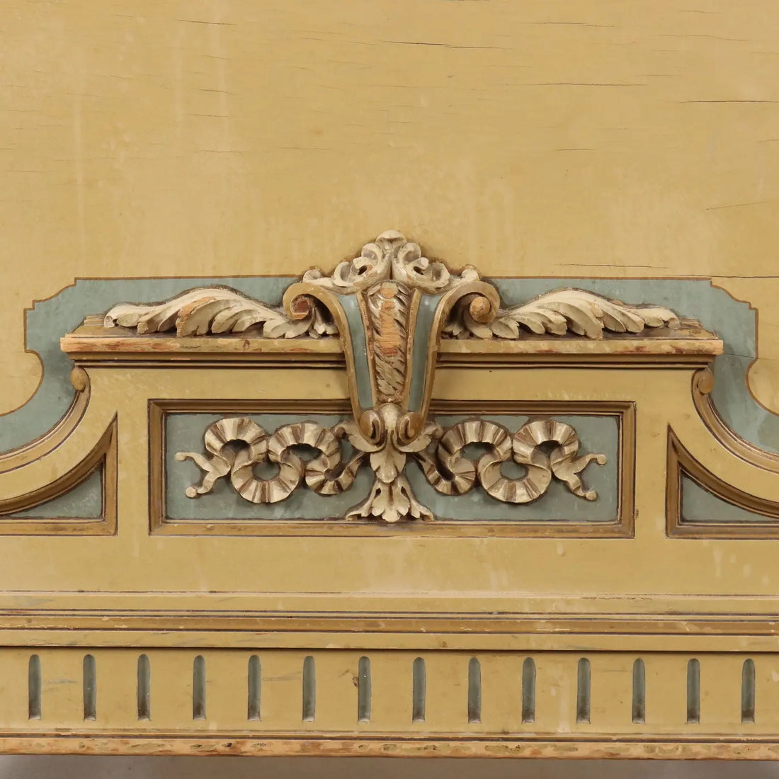 Neoclassical Bed in Lacquered Beech - Early 20th Century