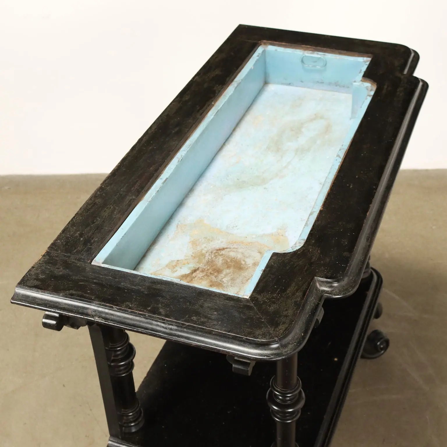 Antique Planter Louis Philippe Ebonized Walnut Italy XIX Century - Italy, Mid XIX Century | Antiques | Other