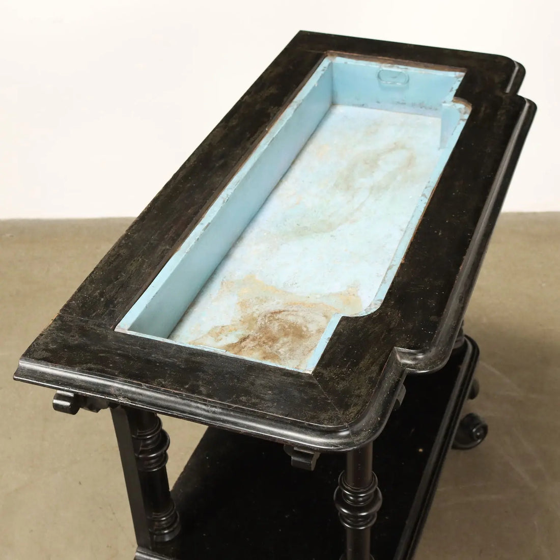 Antique Planter Louis Philippe Ebonized Walnut Italy XIX Century - Italy, Mid XIX Century | Antiques | Other