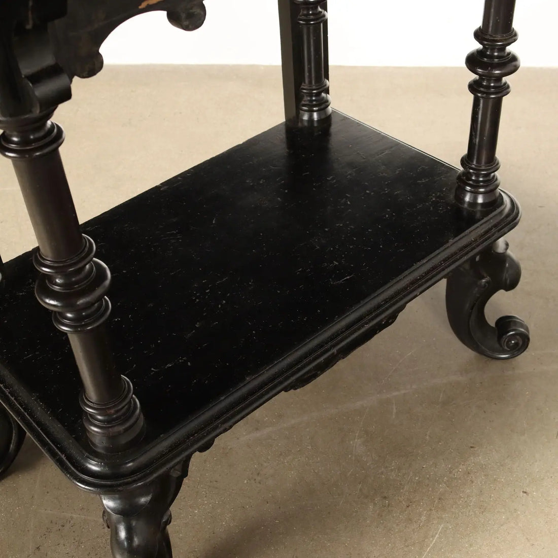 Antique Planter Louis Philippe Ebonized Walnut Italy XIX Century - Italy, Mid XIX Century | Antiques | Other