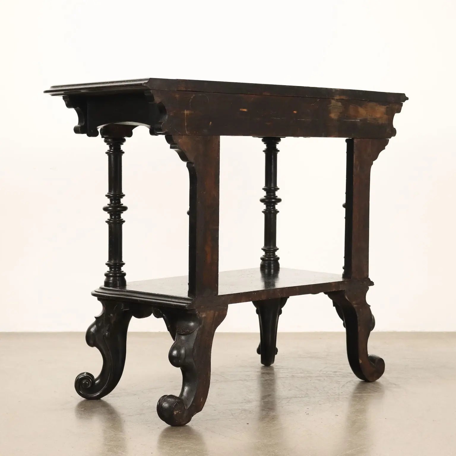 Antique Planter Louis Philippe Ebonized Walnut Italy XIX Century - Italy, Mid XIX Century | Antiques | Other