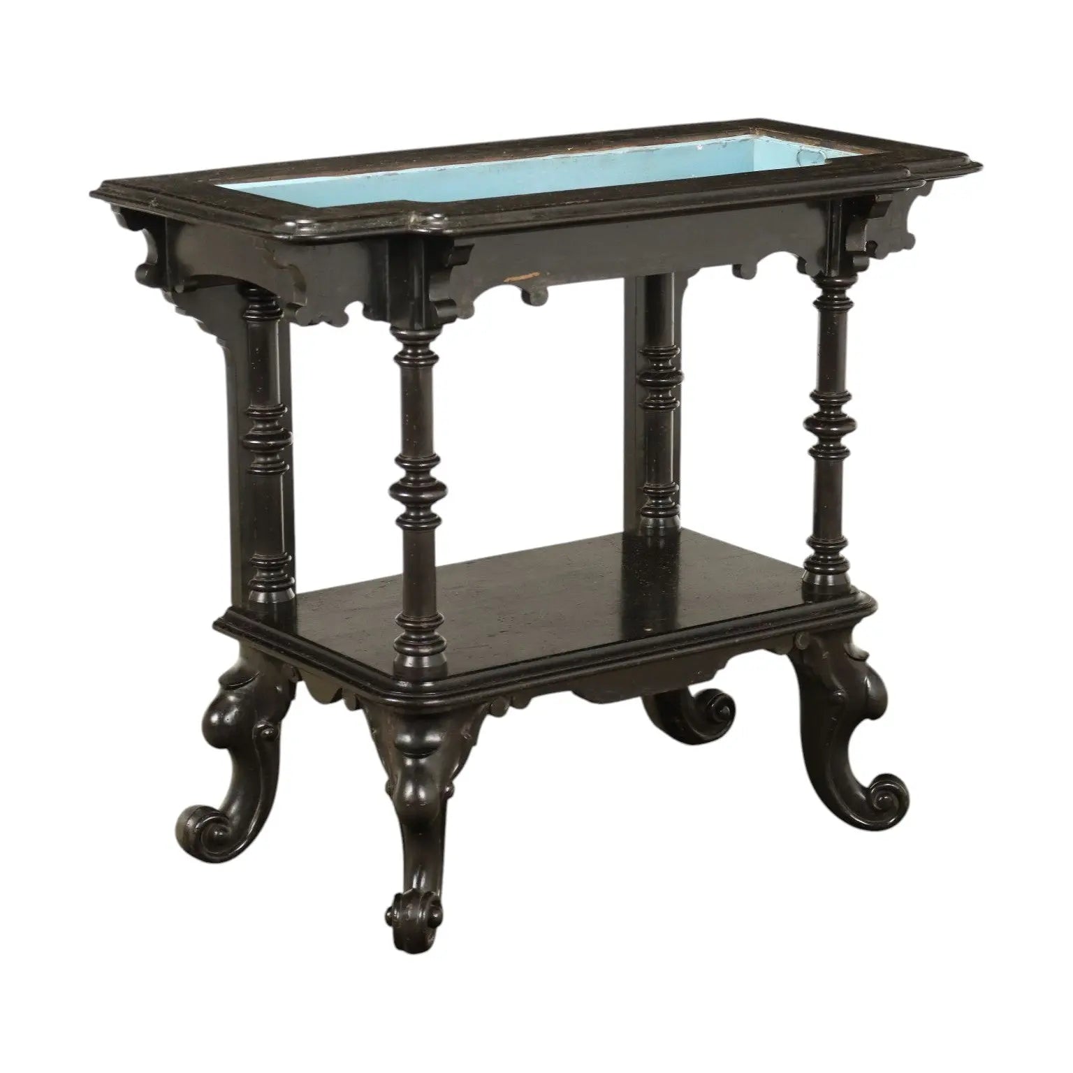 Antique Planter Louis Philippe Ebonized Walnut Italy XIX Century - Italy, Mid XIX Century | Antiques | Other