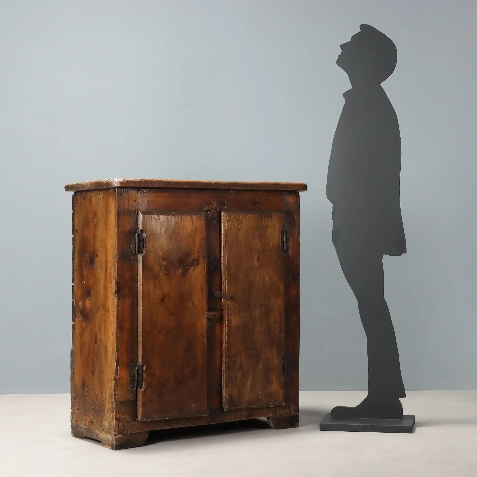 Stained Fir Cabinet - Italy 17th Century