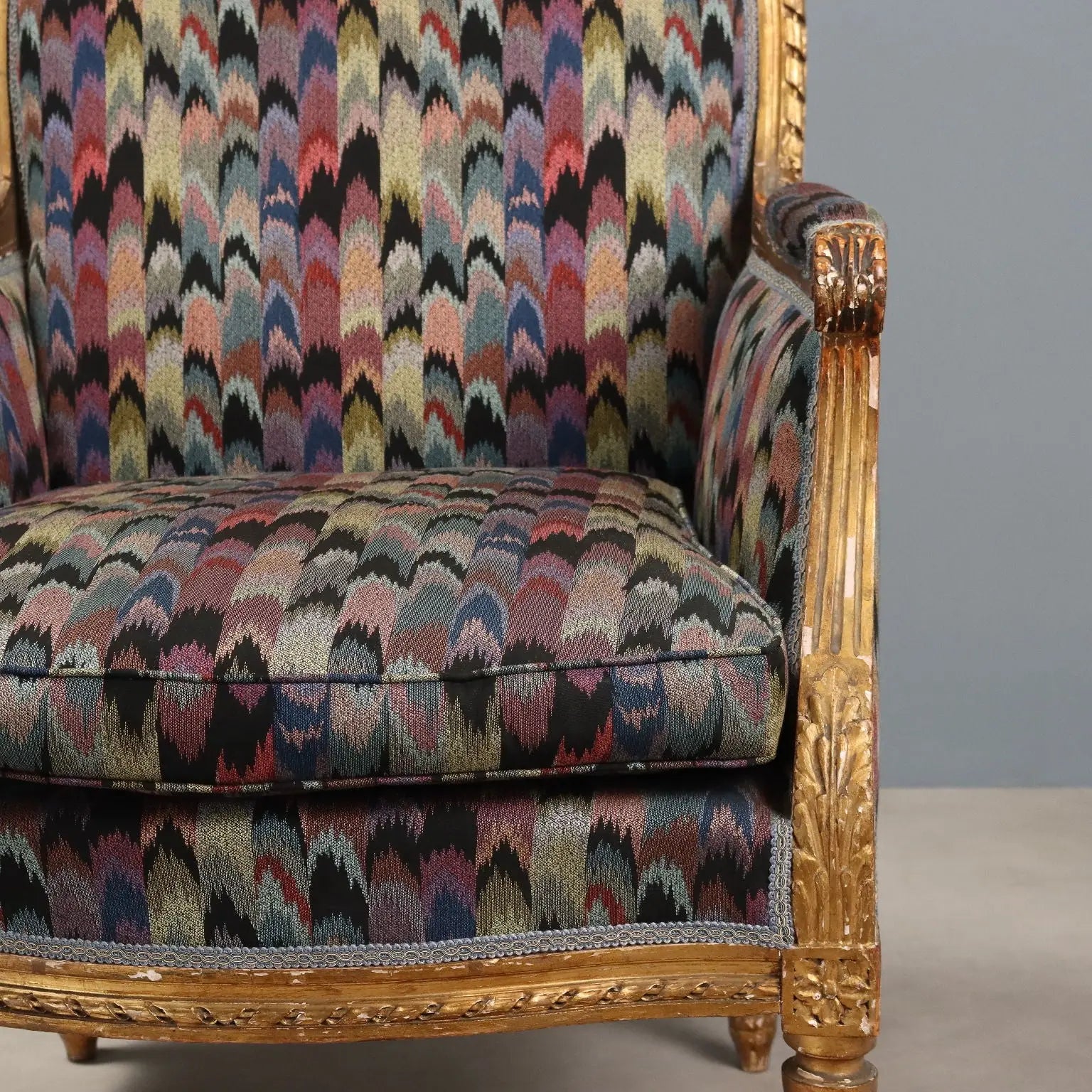 Antique Armchairs Neoclassical Style Carved Wood XIX Century - Italy, Late XIX Century | Antiques | Seating
