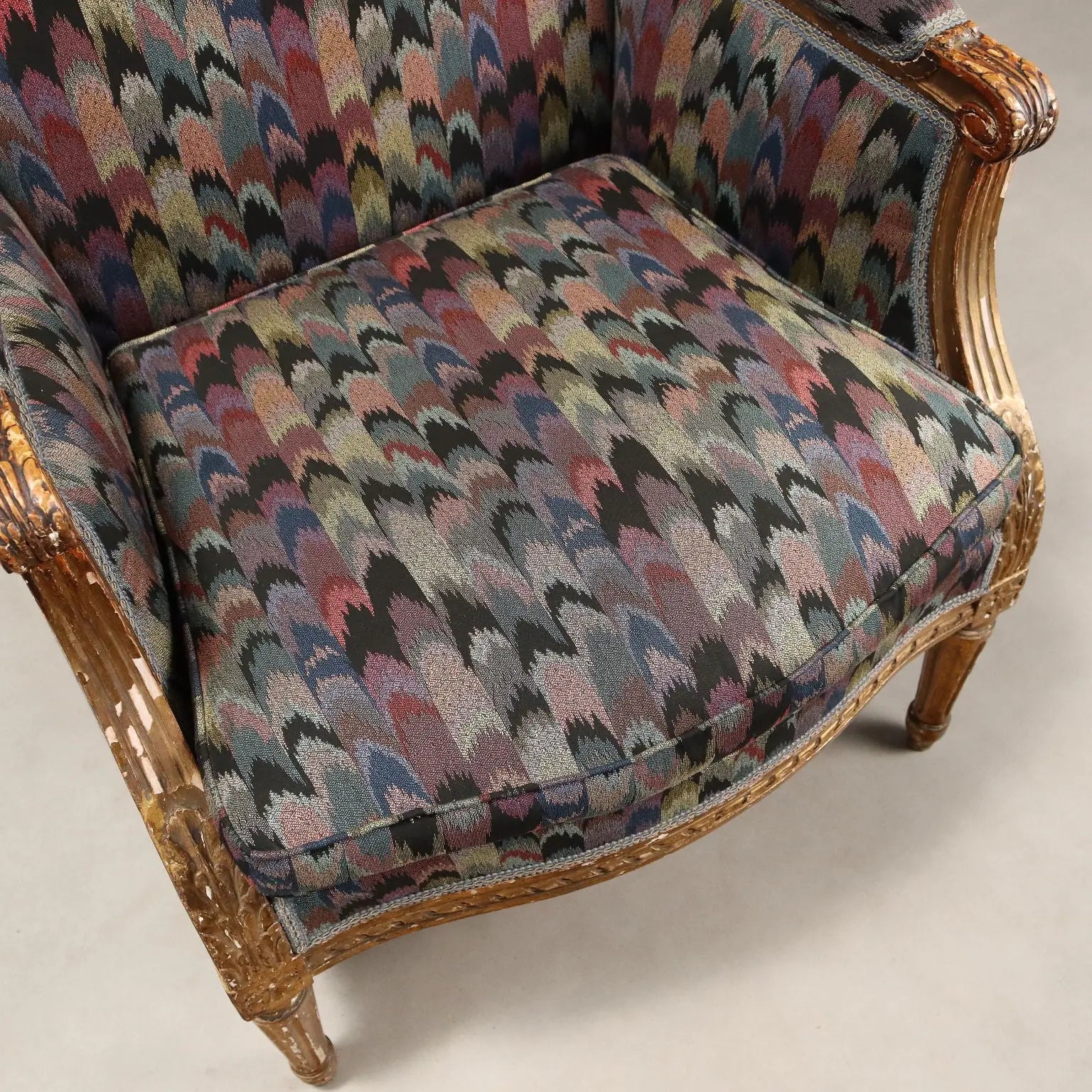 Antique Armchairs Neoclassical Style Carved Wood XIX Century - Italy, Late XIX Century | Antiques | Seating