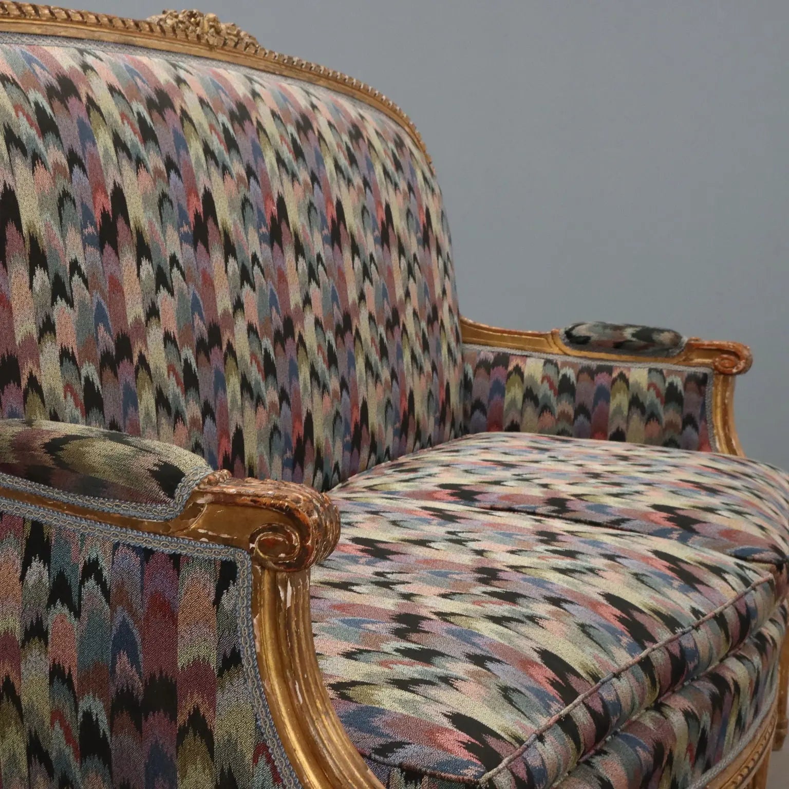 Antique Sofa Neoclassical Style Carved Wood Italy XIX Century - Italy, Late XIX Century | Antiques | Seating