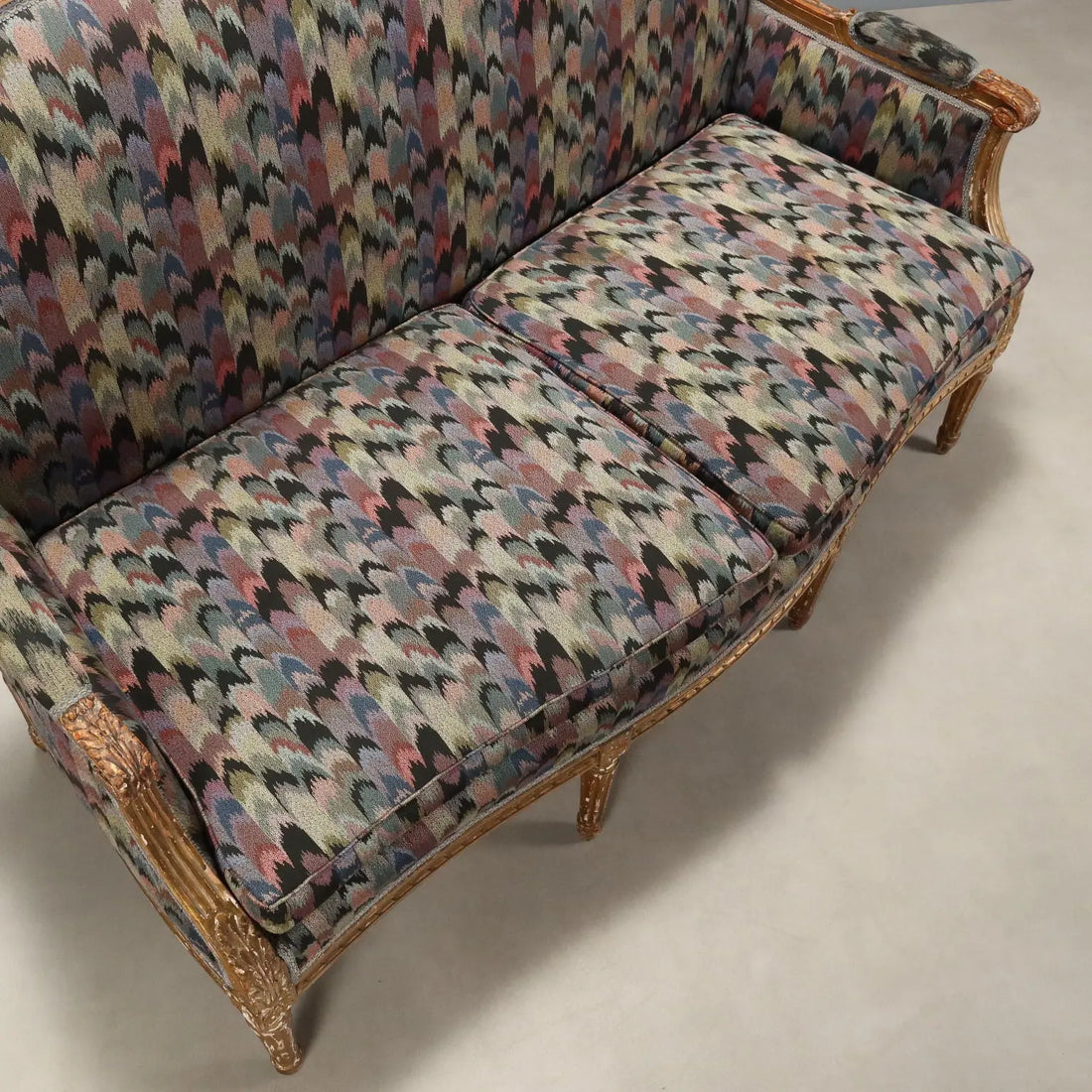 Antique Sofa Neoclassical Style Carved Wood Italy XIX Century - Italy, Late XIX Century | Antiques | Seating