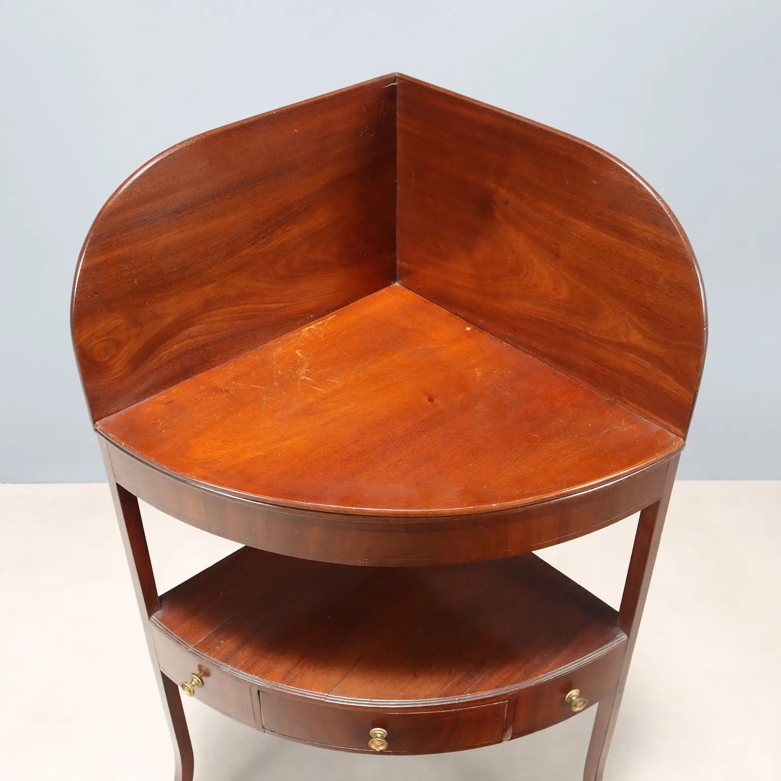 Antique Corner Cupboard Regency Style Mahogany England XX Century - Corner etagere | Antiques | Other Furniture