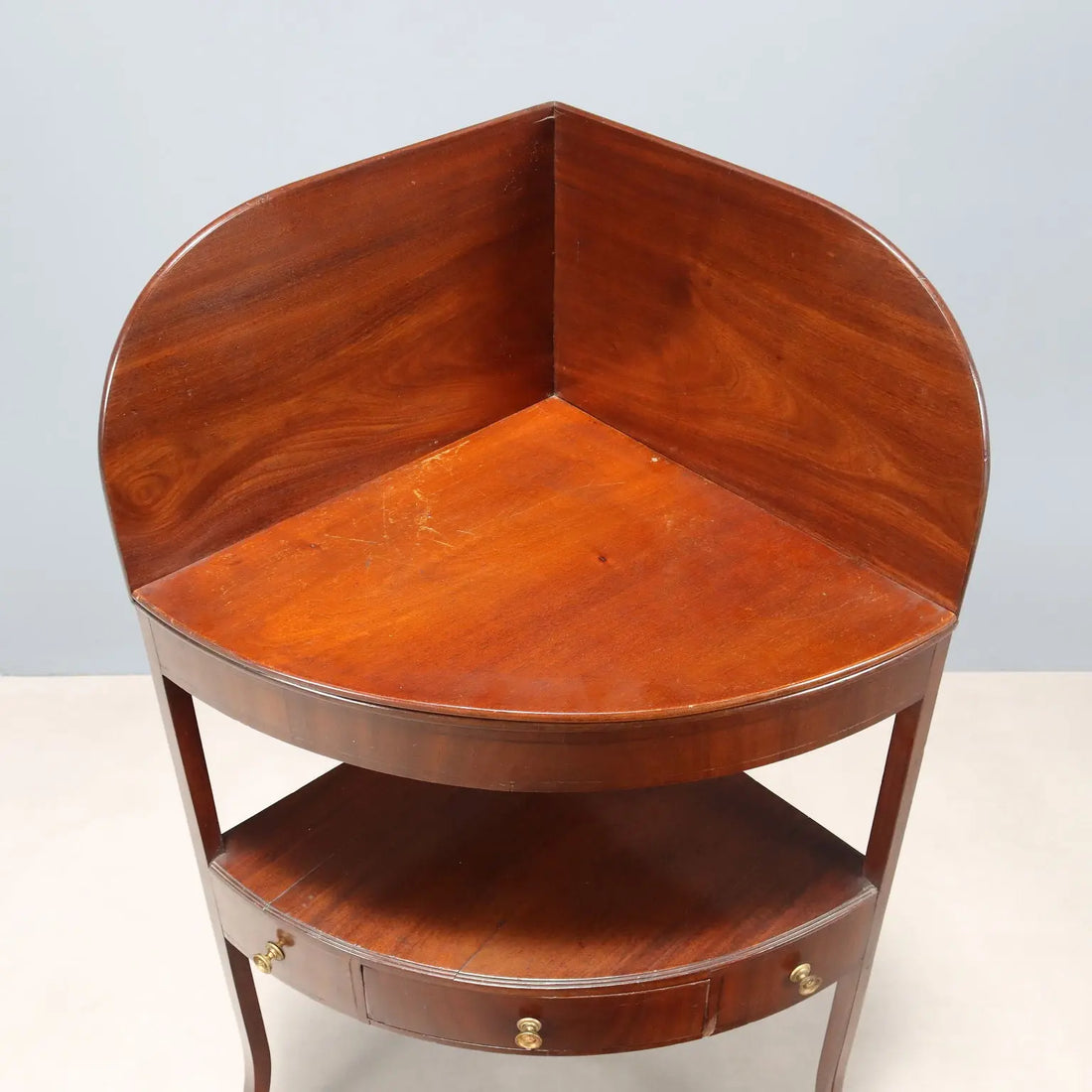 Antique Corner Cupboard Regency Style Mahogany England XX Century - Corner etagere | Antiques | Other Furniture