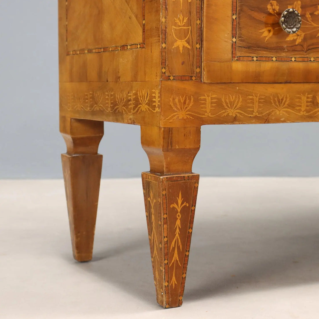 Antique Secrétaire Empire Style Walnut Veneer Italy XX Century - Italy, XX Century | Antiques | Drop-Leaf Secretaire & Secretaire