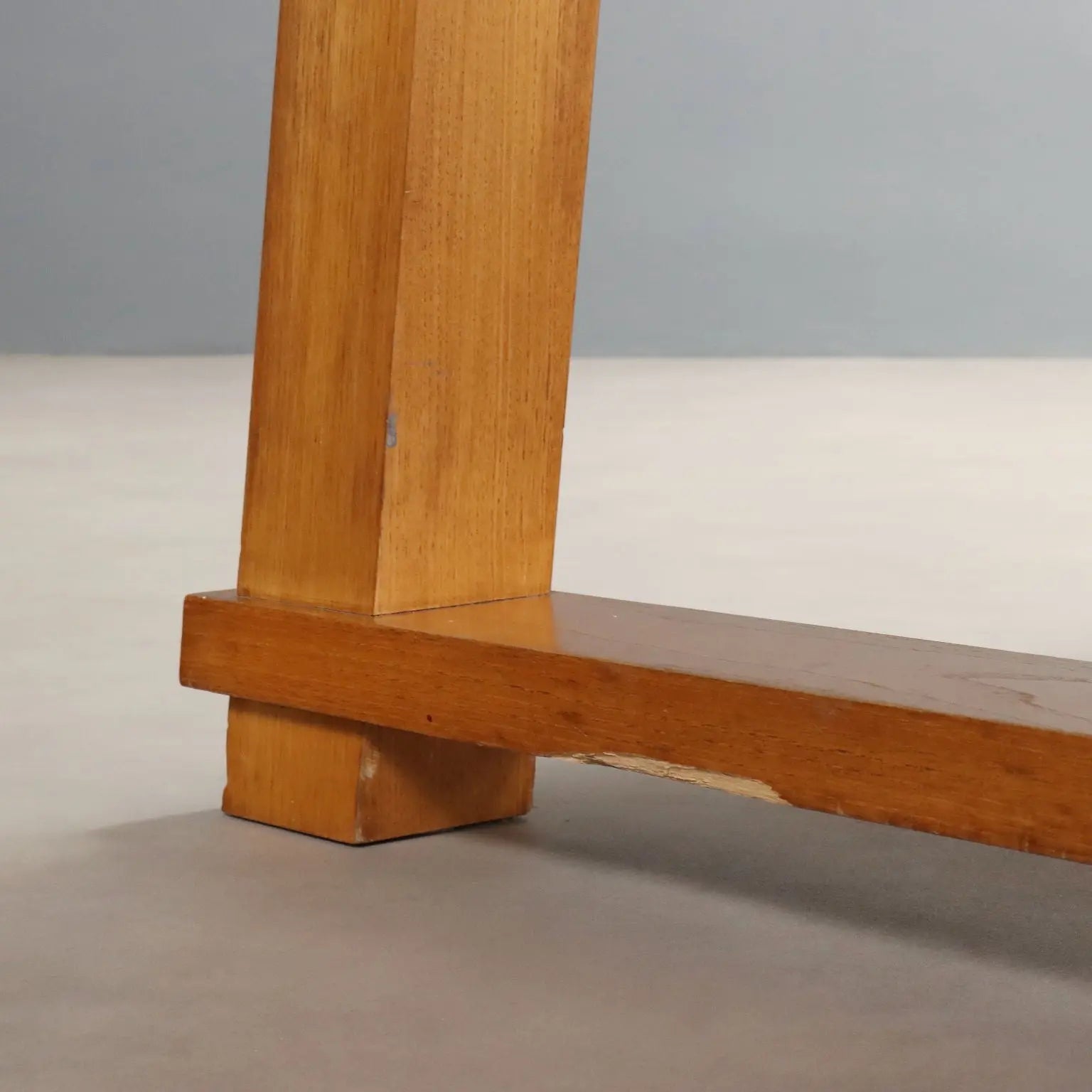 Antique Table Oak Wood Metal Italy XX Century - Italy, XX Century | Antiques | Tables
