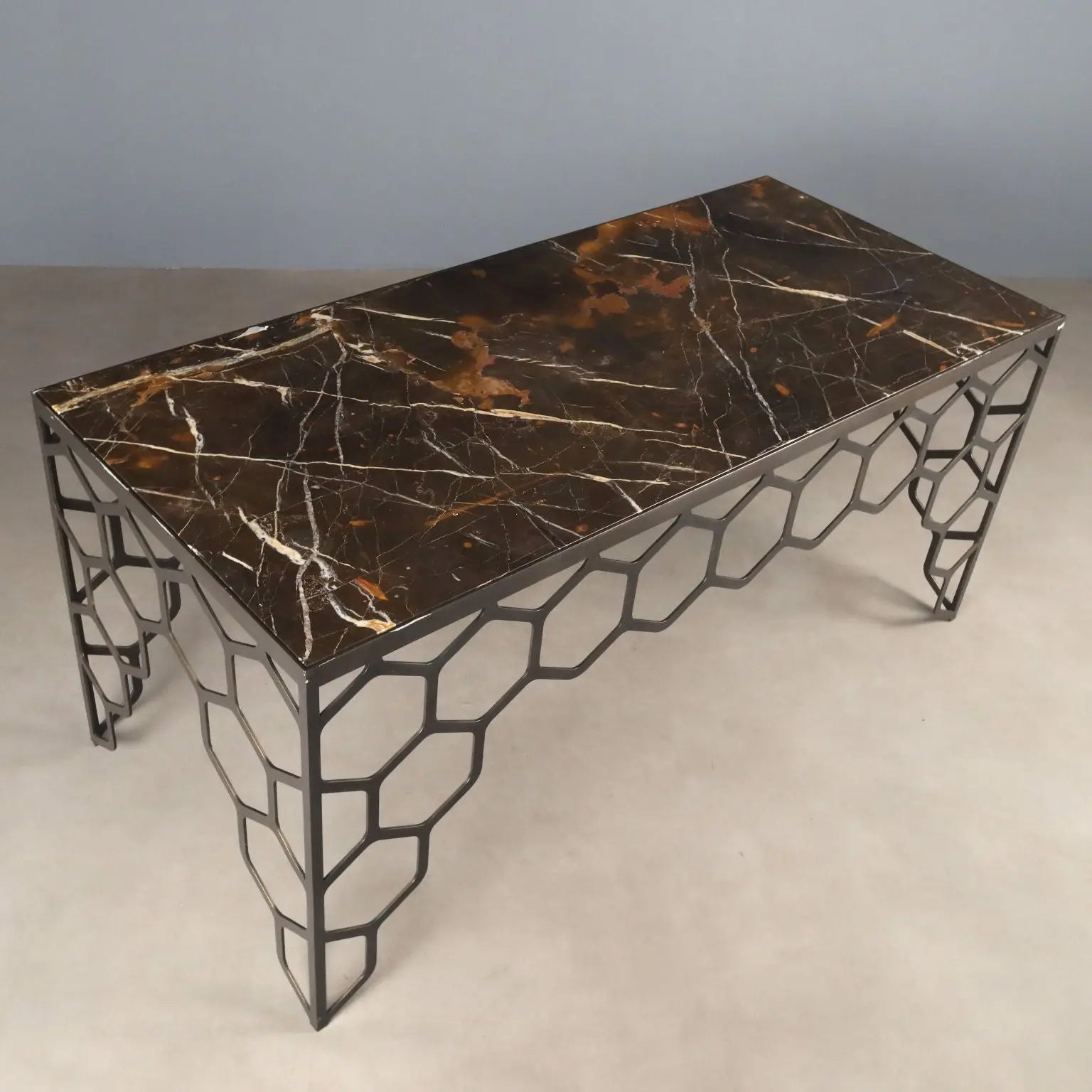 Antique Table Marble Brass Italy XX Century - Italy, XX Century | Antiques | Tables