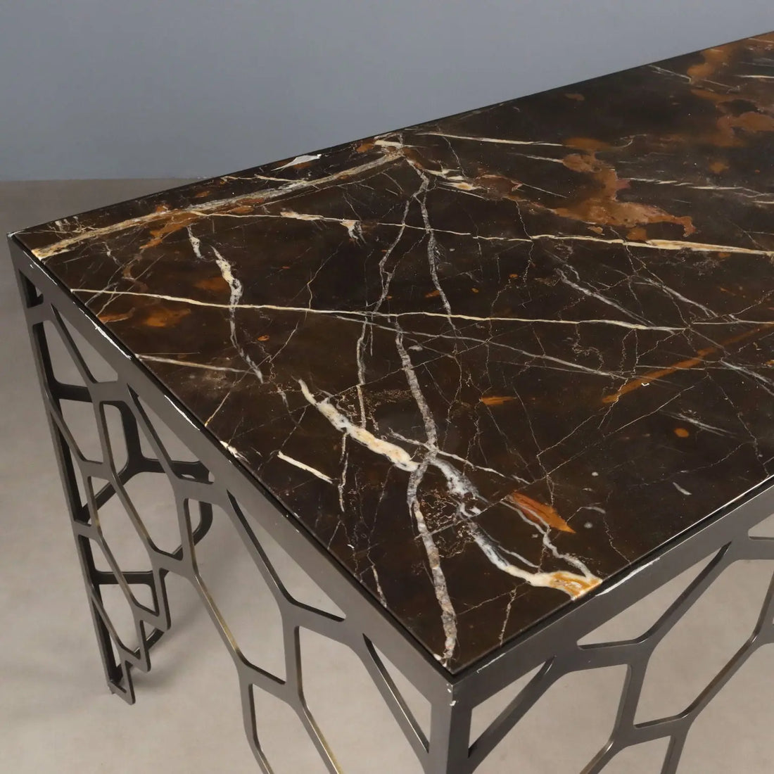 Antique Table Marble Brass Italy XX Century - Italy, XX Century | Antiques | Tables