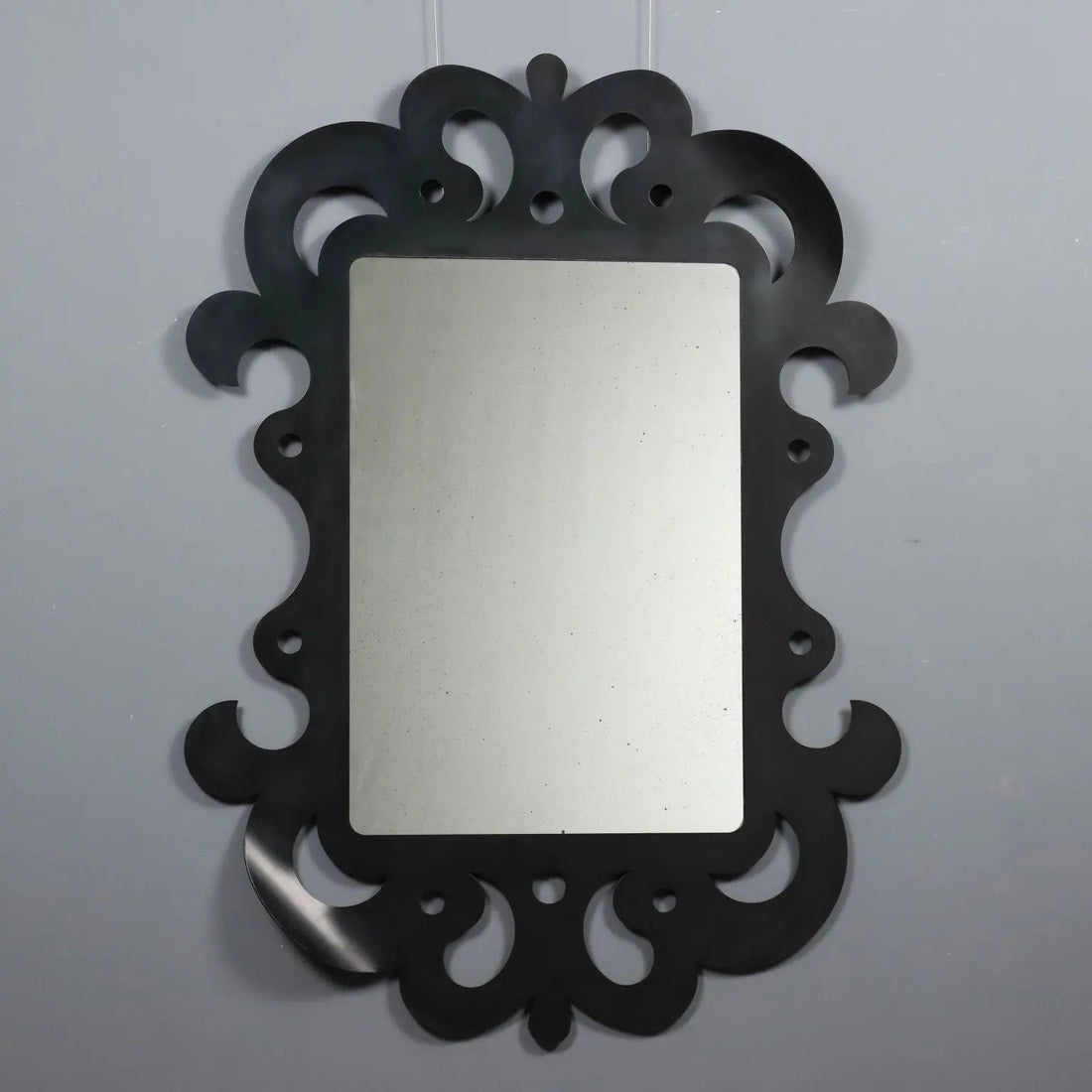 Antique Mirror Perforated Iron Italy XX Century - Italy, XX Century | Antiques | Mirrors & Frames