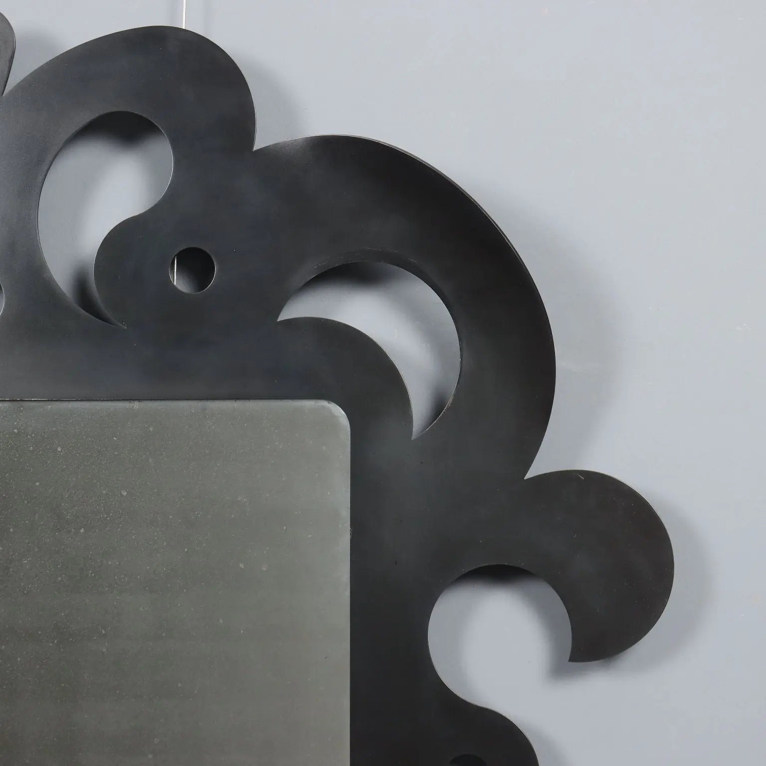 Antique Mirror Perforated Iron Italy XX Century - Italy, XX Century | Antiques | Mirrors & Frames