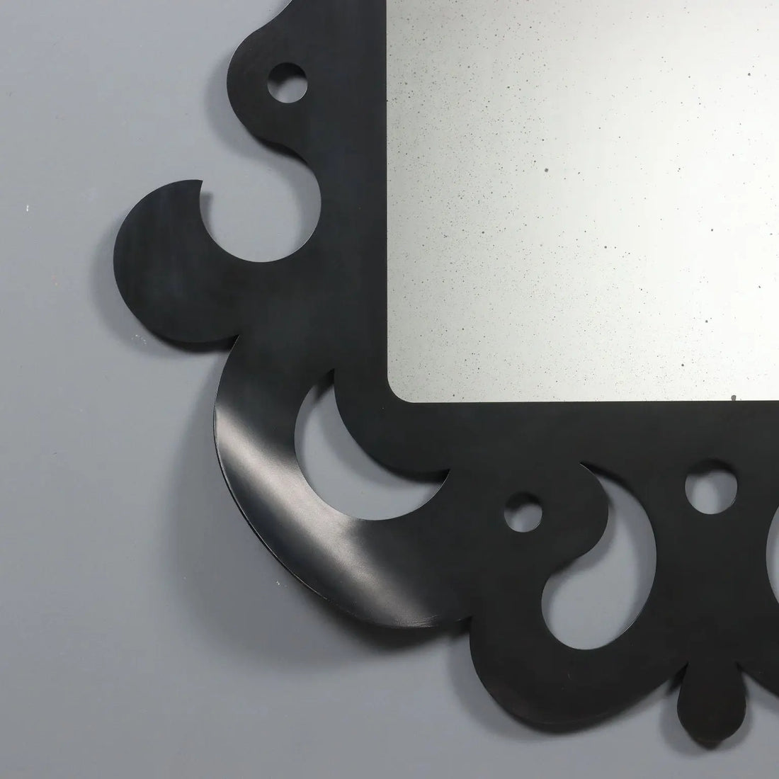 Antique Mirror Perforated Iron Italy XX Century - Italy, XX Century | Antiques | Mirrors & Frames