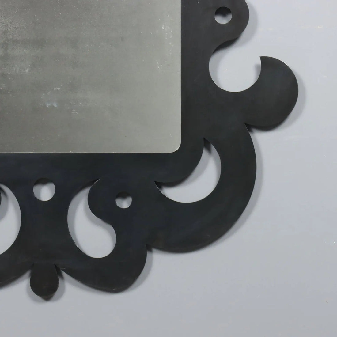 Antique Mirror Perforated Iron Italy XX Century - Italy, XX Century | Antiques | Mirrors & Frames