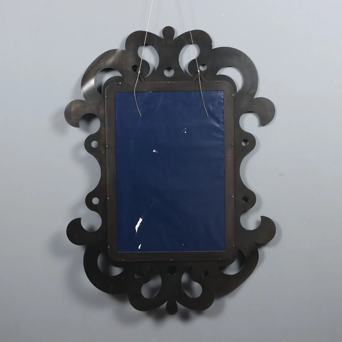 Antique Mirror Perforated Iron Italy XX Century - Italy, XX Century | Antiques | Mirrors & Frames