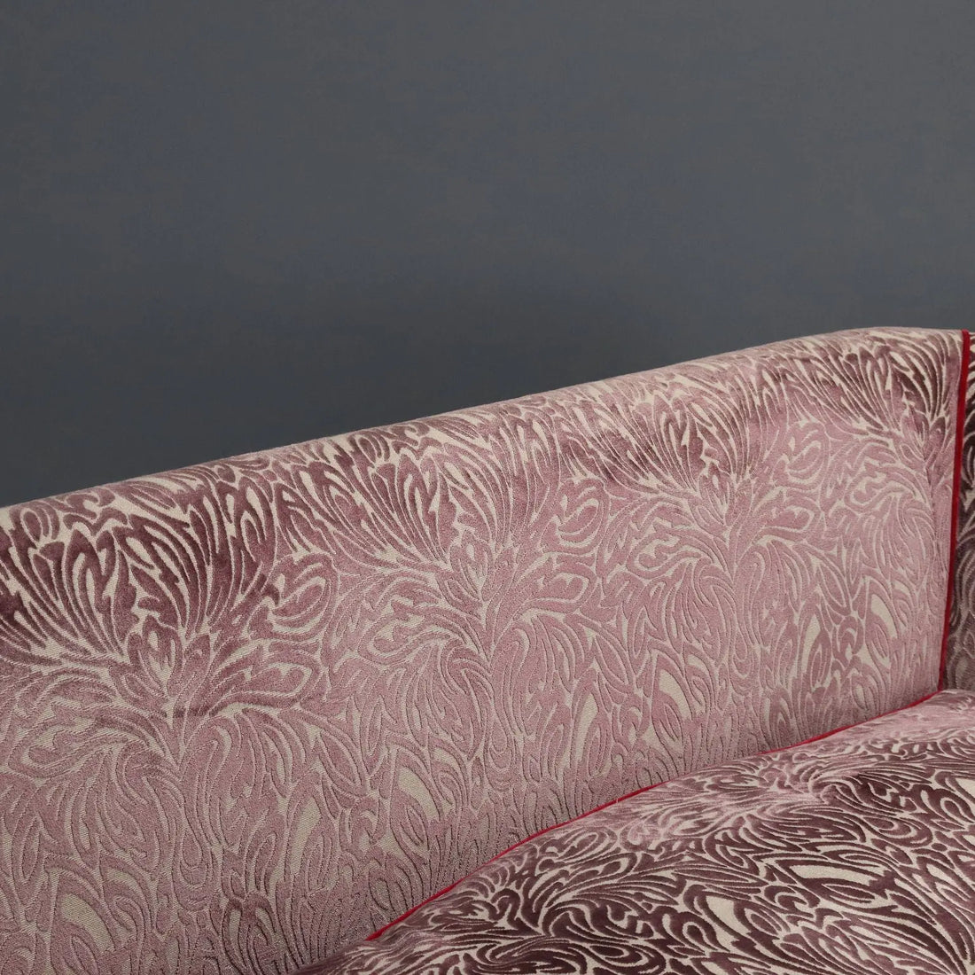 Antique Sofa Velvet Walnut Painted Beech Italy XX Century - Italy, XX Century | Antiques | Seating