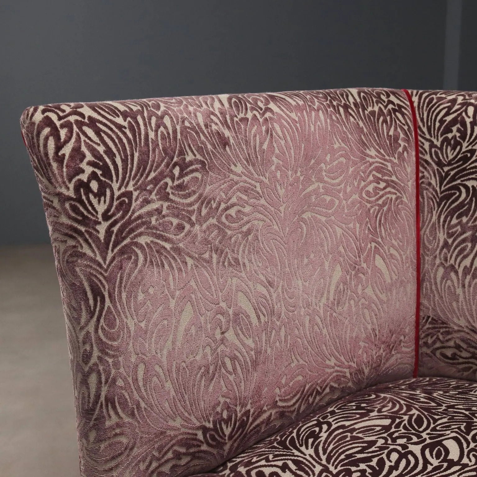 Antique Sofa Velvet Walnut Painted Beech Italy XX Century - Italy, XX Century | Antiques | Seating