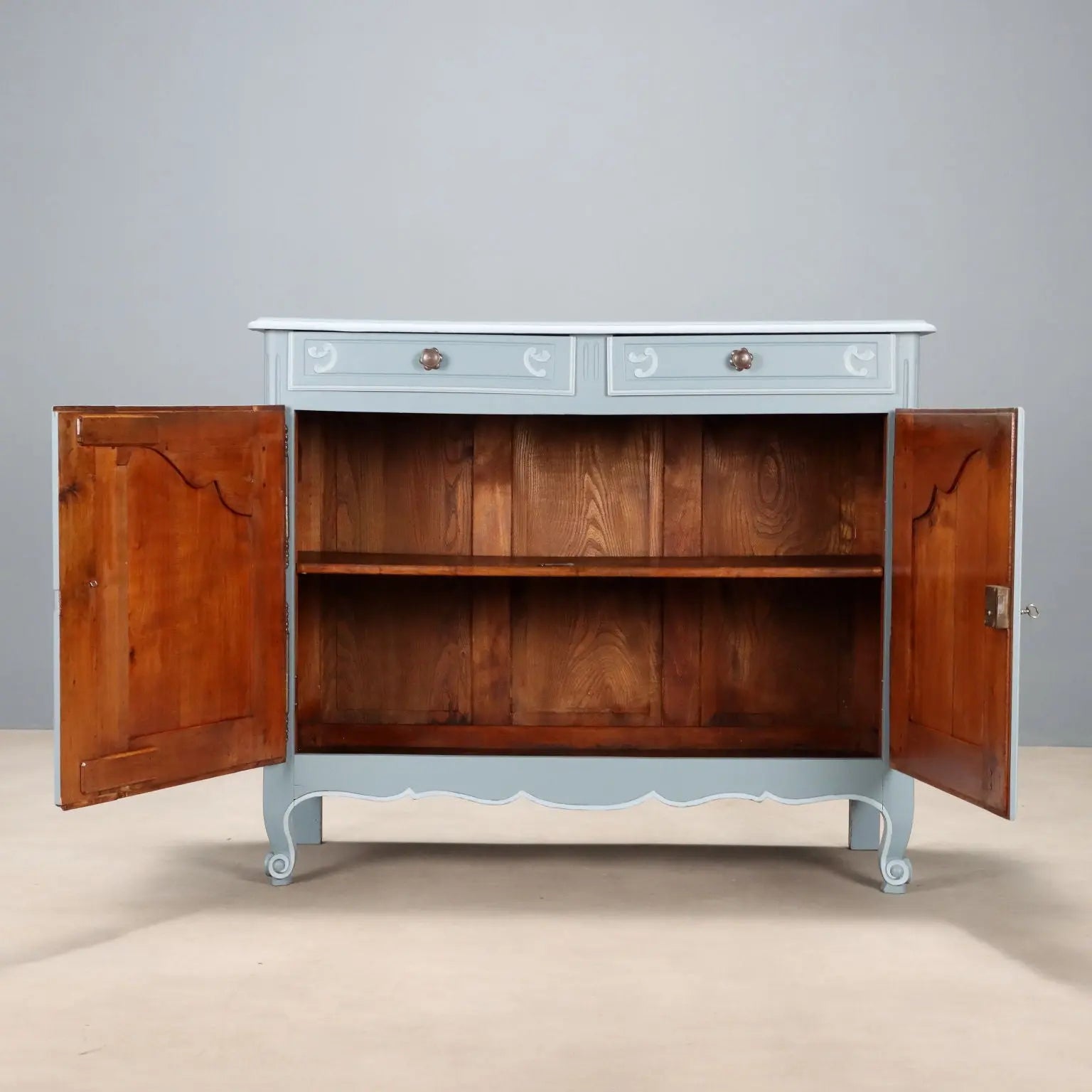 Antique Cupboard Rococo Style Cherrywood France XX Century - Italy, Mid XX Century | Antiques | Cupboards