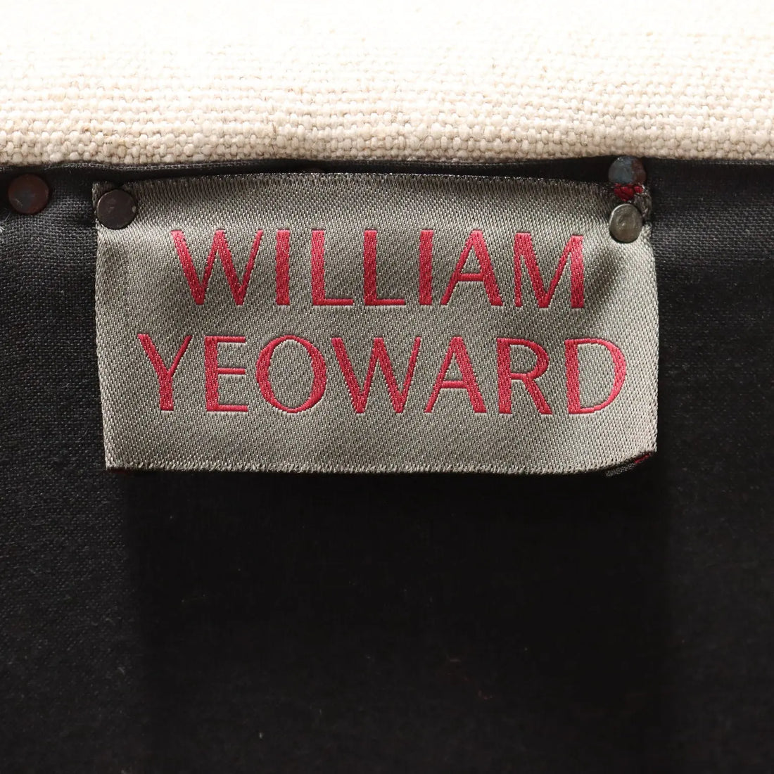 William Yeoward English Stools - Beech & Brass