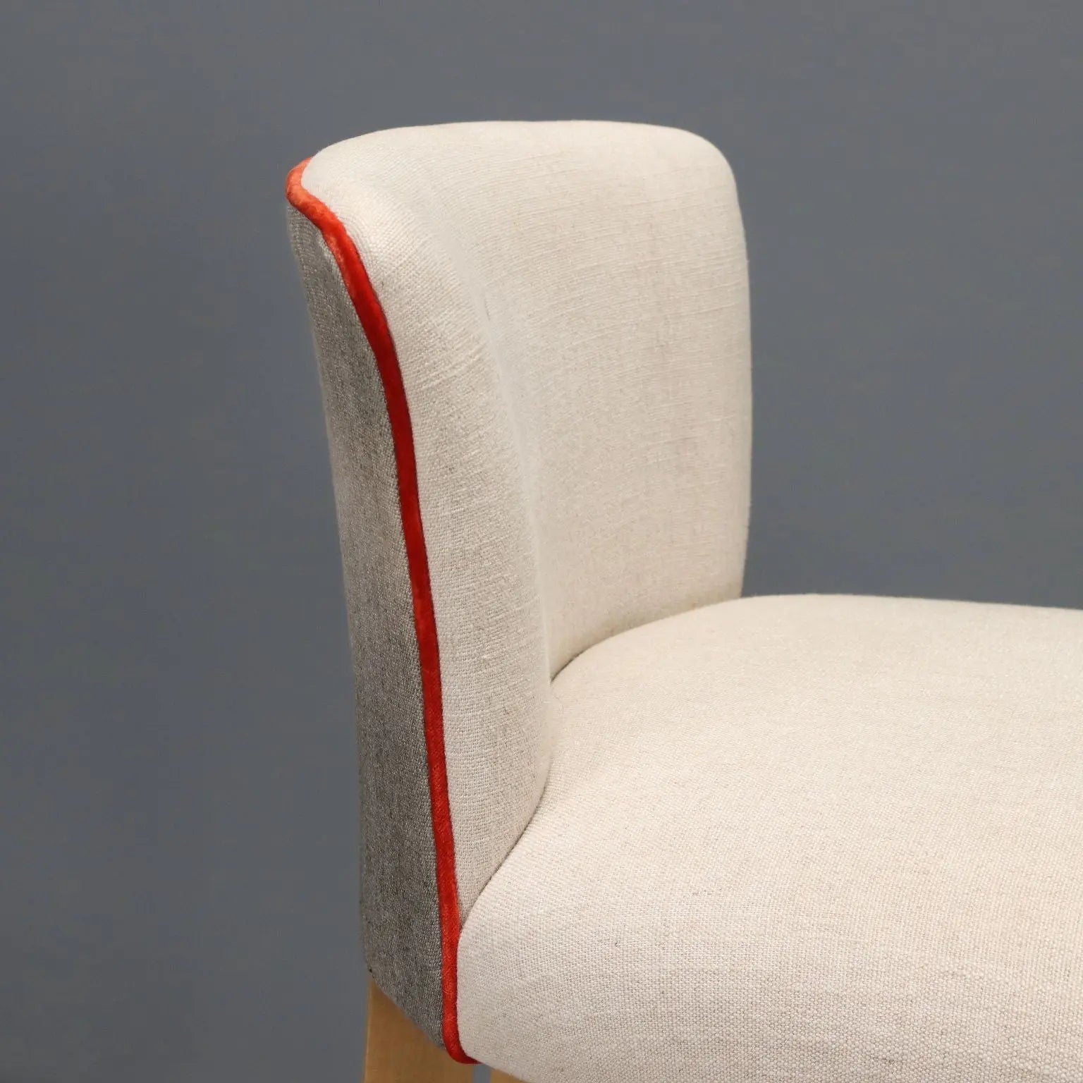 William Yeoward English Stools - Beech & Brass