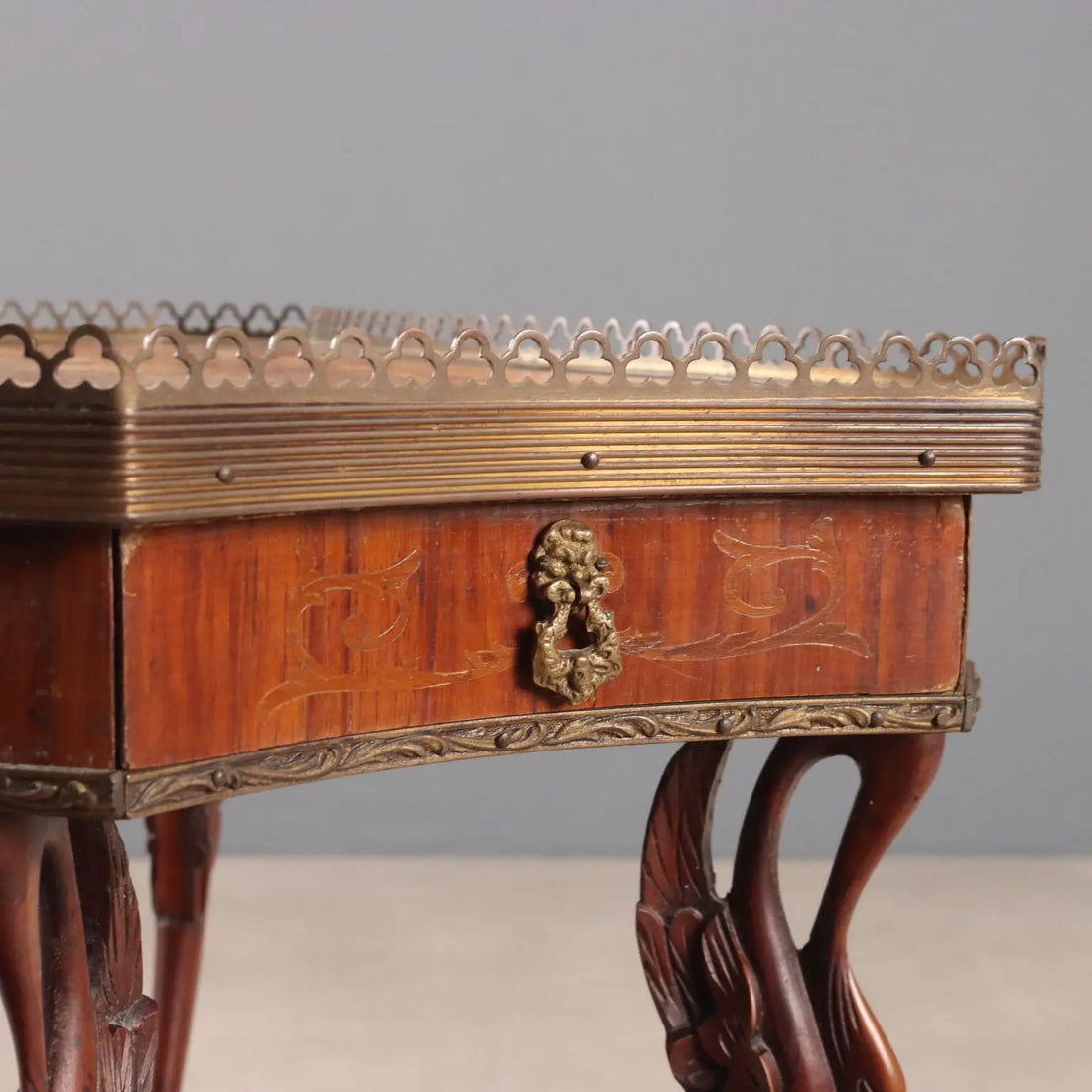 Antique Small Table Fruit Wood Bois de Rose XX Century - Italy, XX Century | Antiques | Side & Coffee Tables