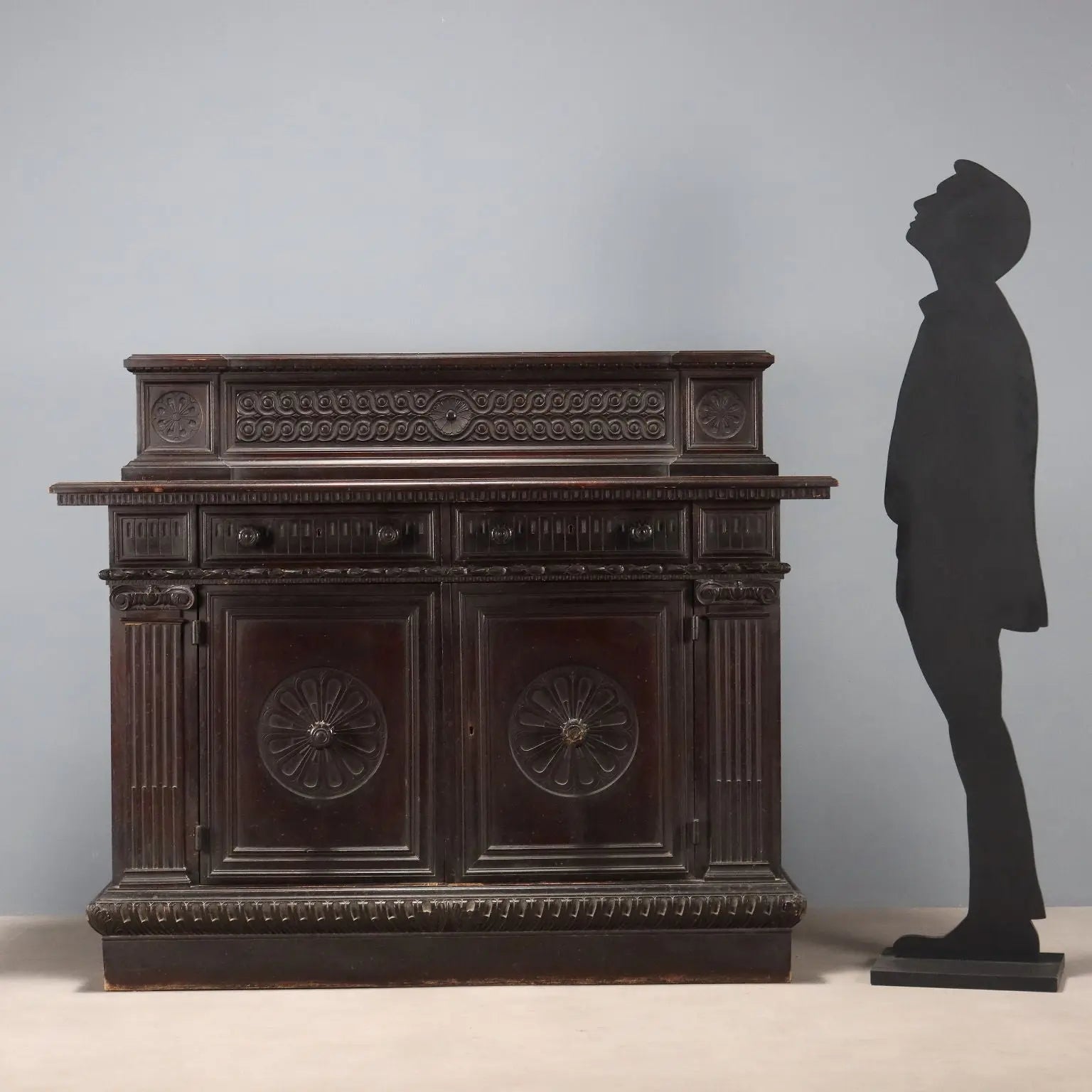 Antique Cupboard Neo-Renaissance Style Walnut Italy XIX Century - Italy, Late XIX Century | Antiques | Cupboards