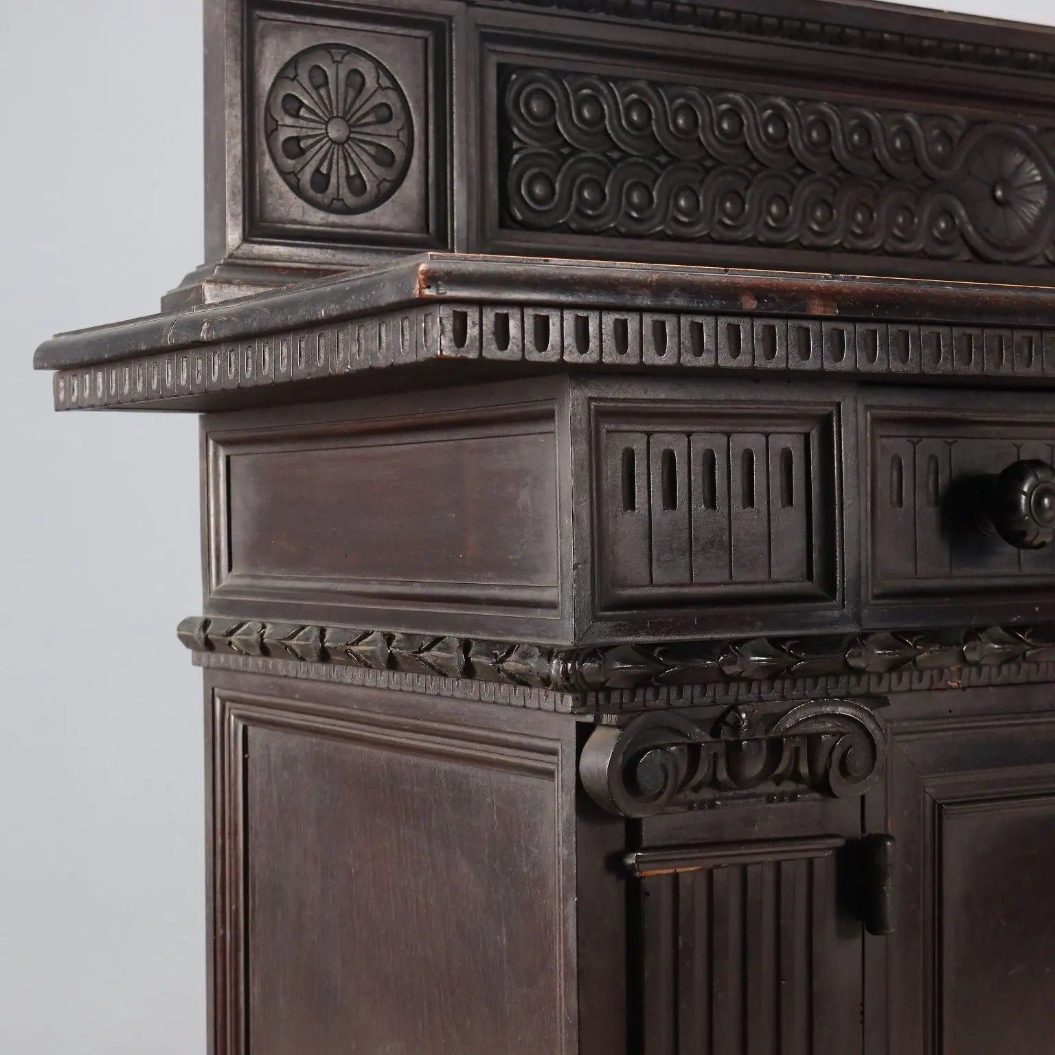 Antique Cupboard Neo-Renaissance Style Walnut Italy XIX Century - Italy, Late XIX Century | Antiques | Cupboards