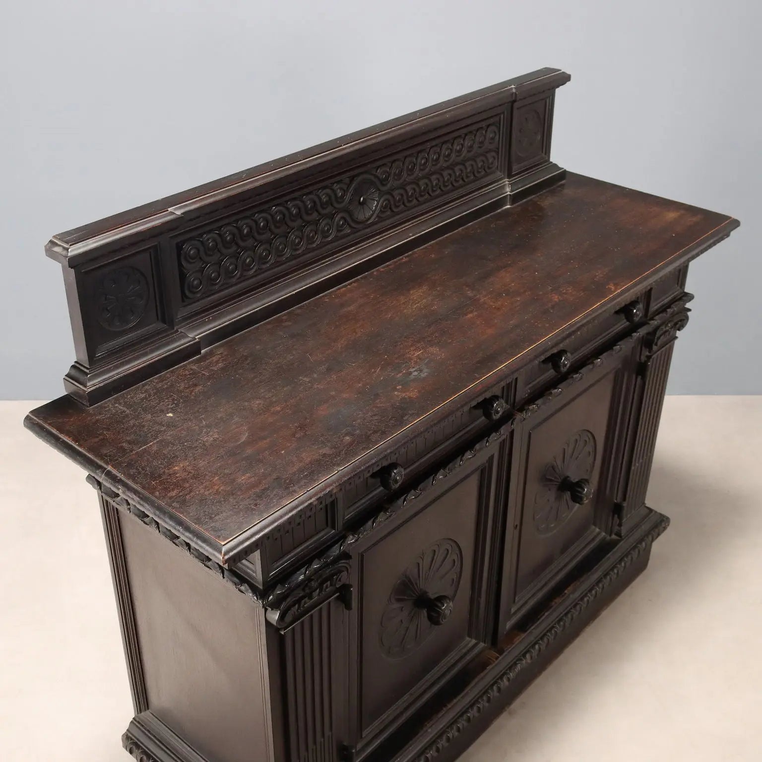 Antique Cupboard Neo-Renaissance Style Walnut Italy XIX Century - Italy, Late XIX Century | Antiques | Cupboards